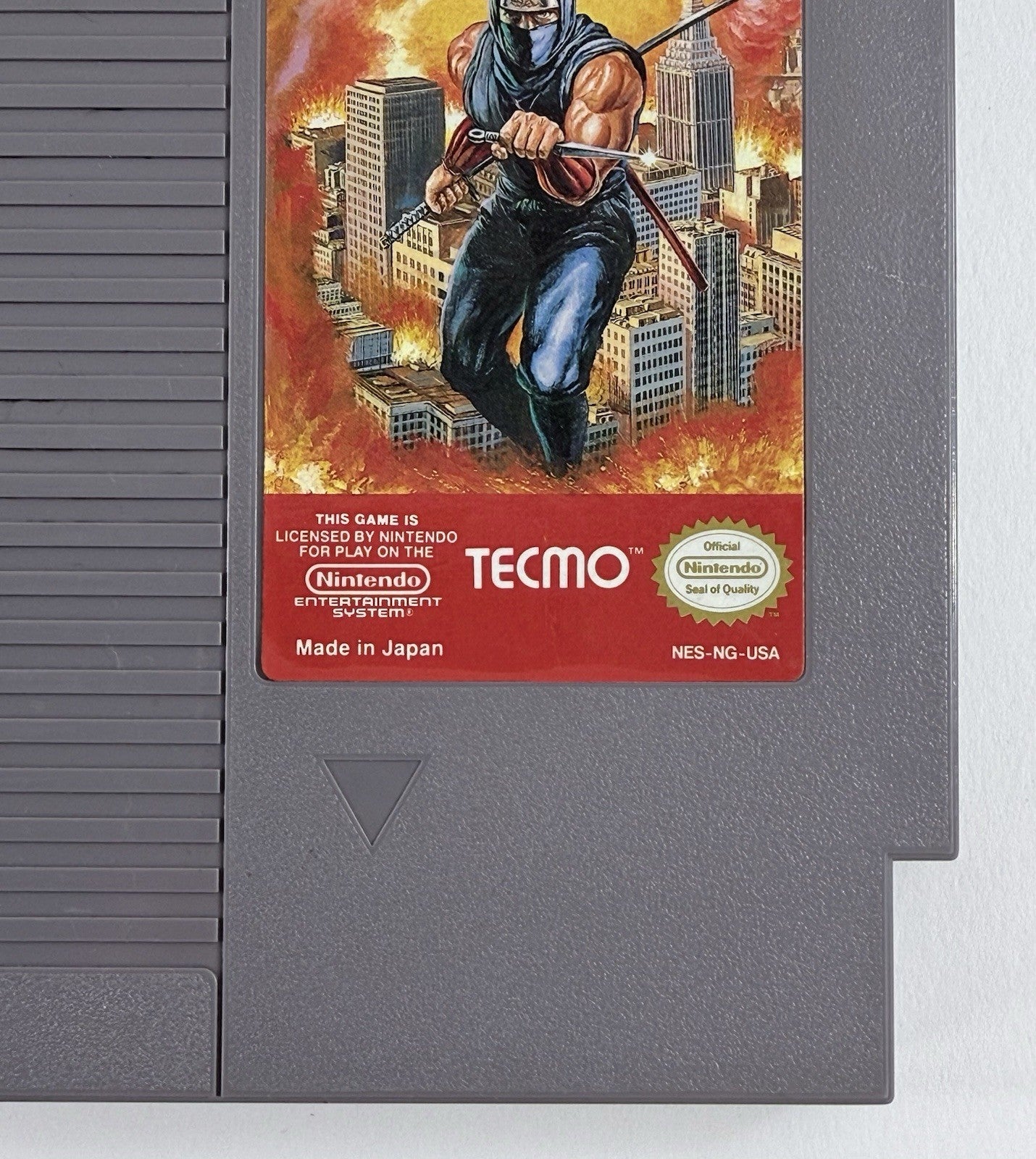 Ninja Gaiden (Nintendo Entertainment System, 1989) Game Cartridge - Tested
