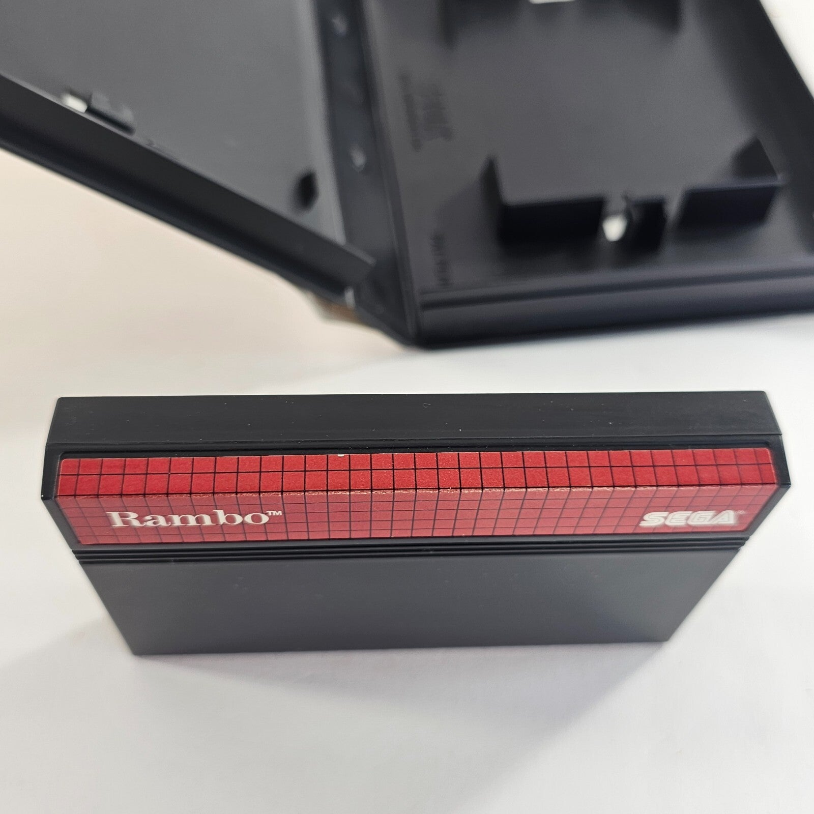 Rambo: First Blood Part II (Sega Master System, 1986) Game and Case  - Tested