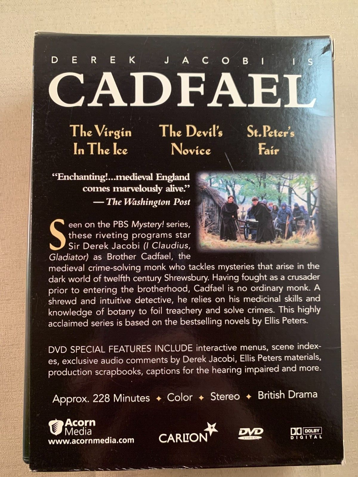Cadfael Series 2: Boxed Set (DVD, 2001, 3-Disc Set)