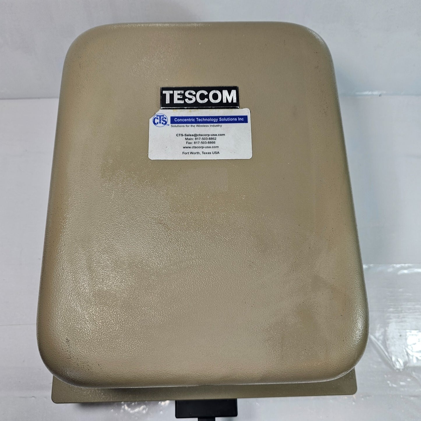 TESCOM TC-5915A RF Shield Box Radio Frequency Test Equipment Laboratory Telecom