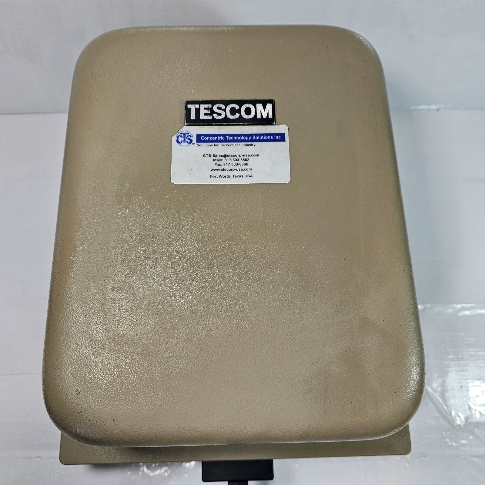 TESCOM TC-5915A RF Shield Box Radio Frequency Test Equipment Laboratory Telecom