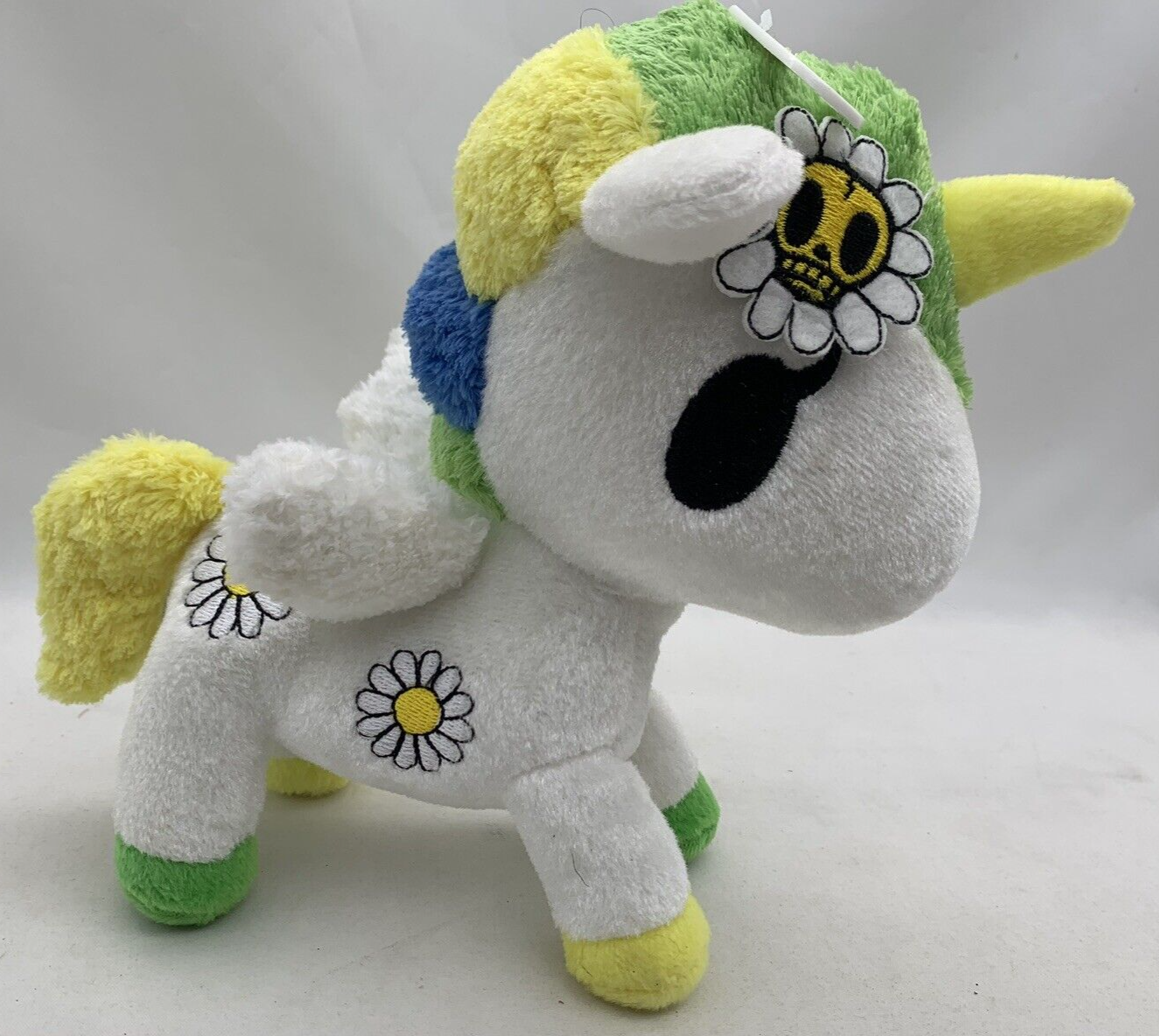 Tokidoki 2014 Series 3 8" Margherita Unicorno Plush with Flowers and Skull