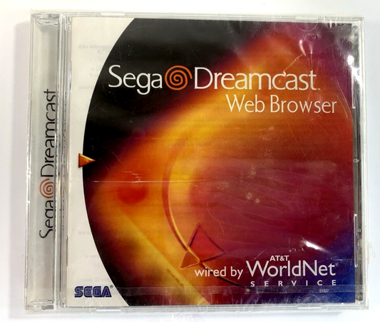 SEGA Dreamcast Web Browser (Sega Dreamcast, 1999) New, Sealed - Read