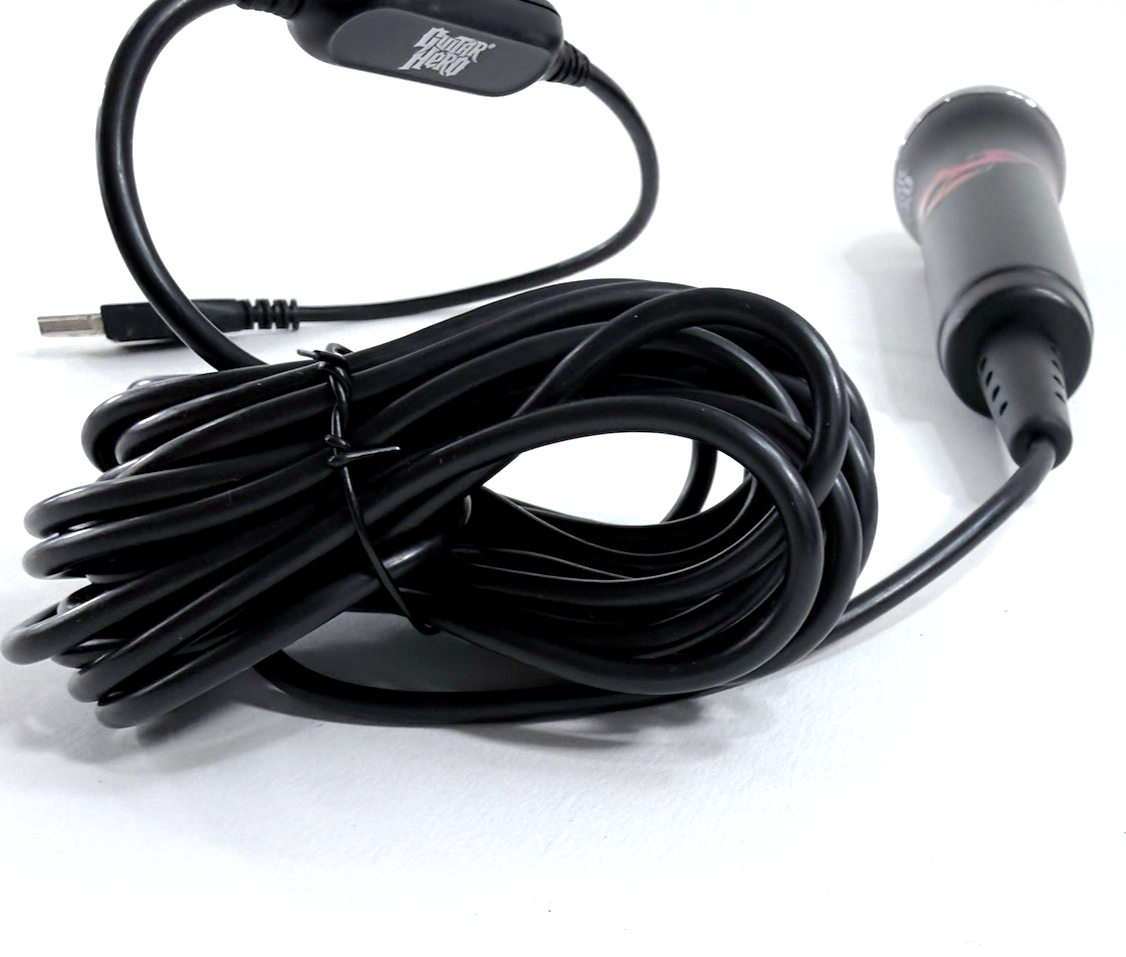 Red Octane Guitar Hero World Tour USB Microphone E-UR20 - Tested and Working