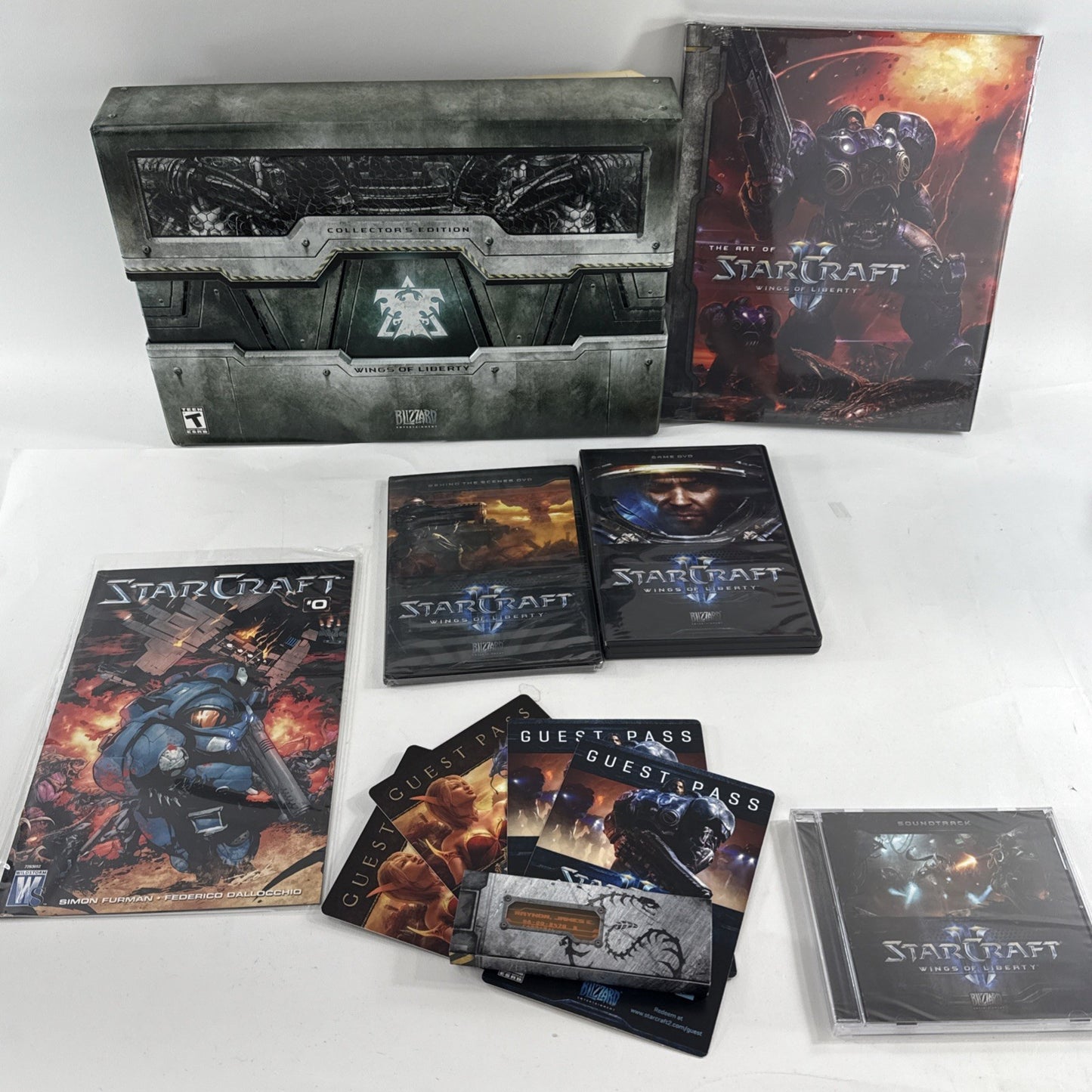 StarCraft II: Wings of Liberty -- Collector's Edition (Windows/Mac PC) Complete