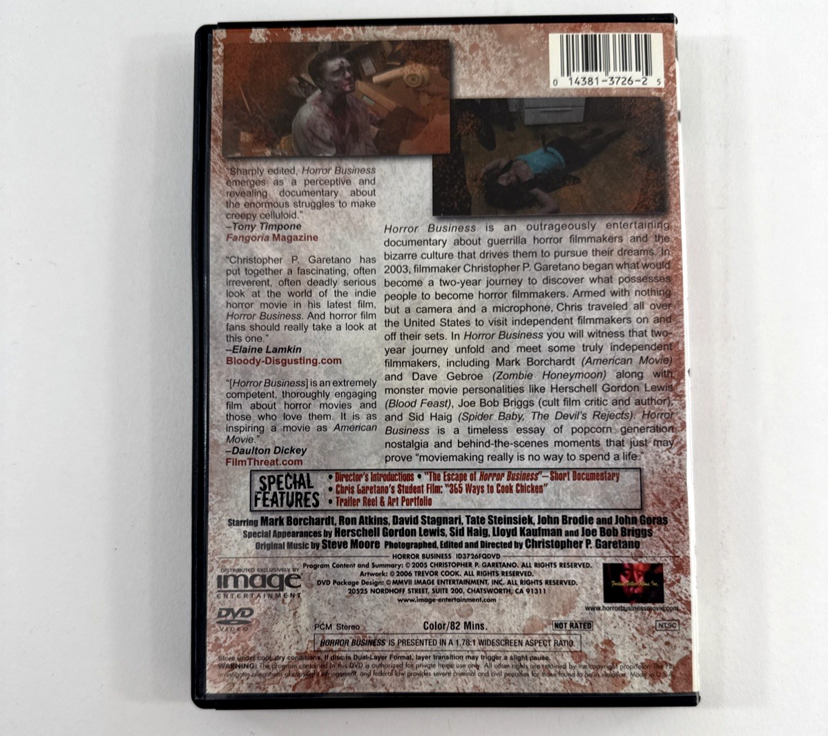 Horror Business (DVD, 2006) Indie Documentary - Tested and Working