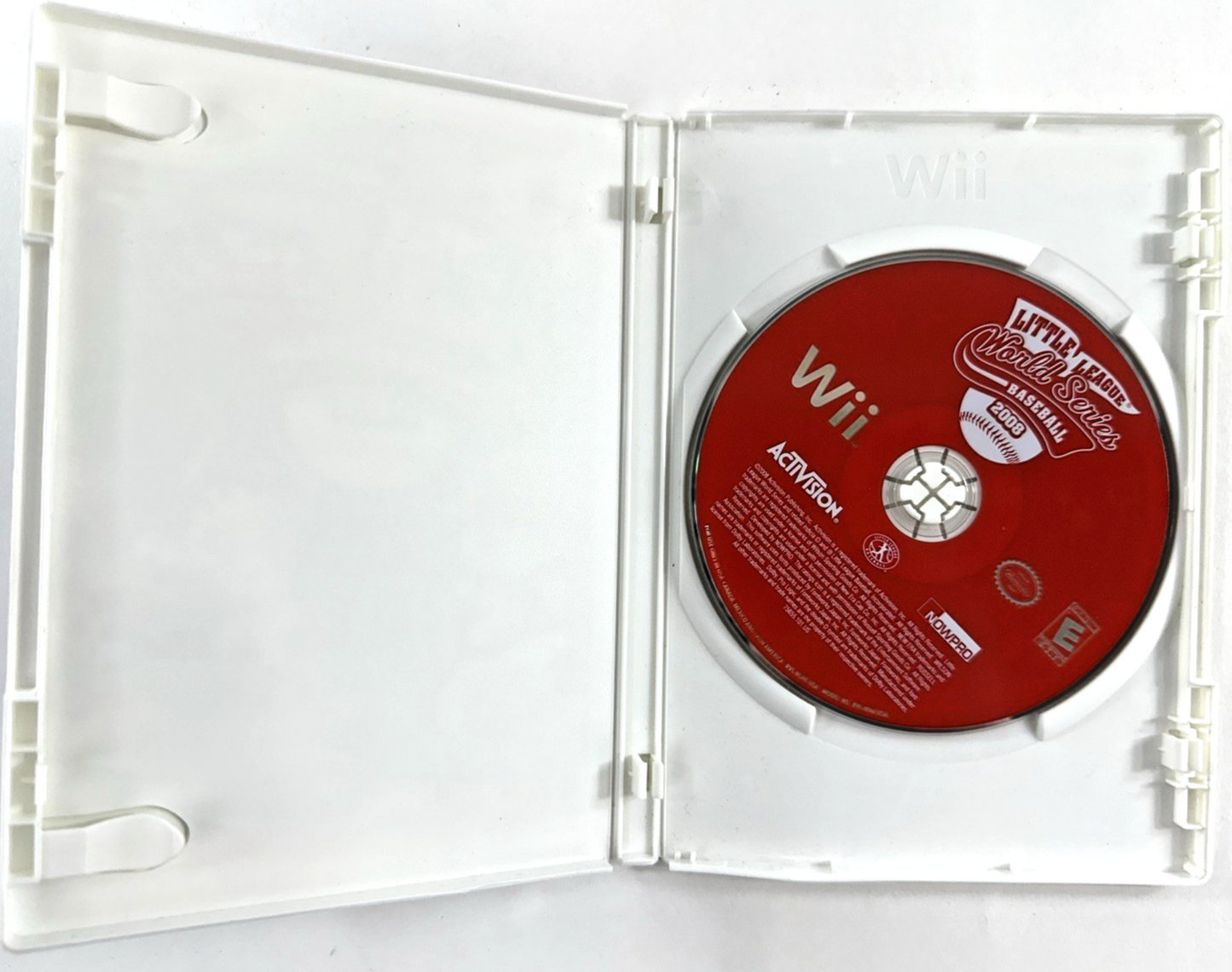 Little League World Series Baseball 2008  Wii, 2008) Game And Case - Tested
