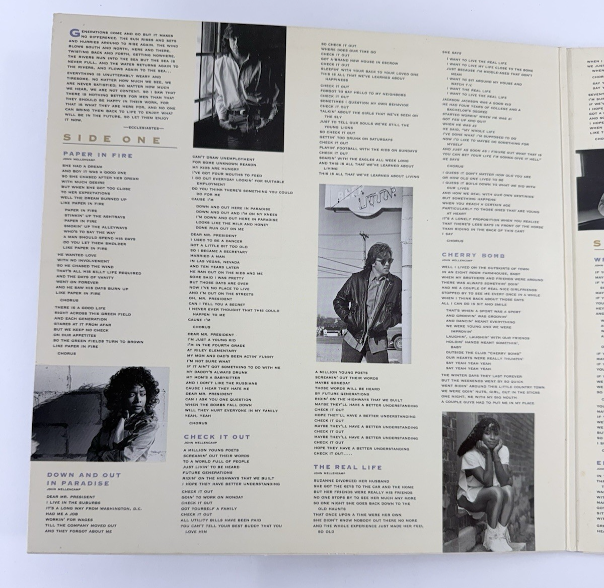 John Cougar Mellencamp The Lonesome Jubilee Vinyl (LP, 1987) 422 832 465-1 Q-1