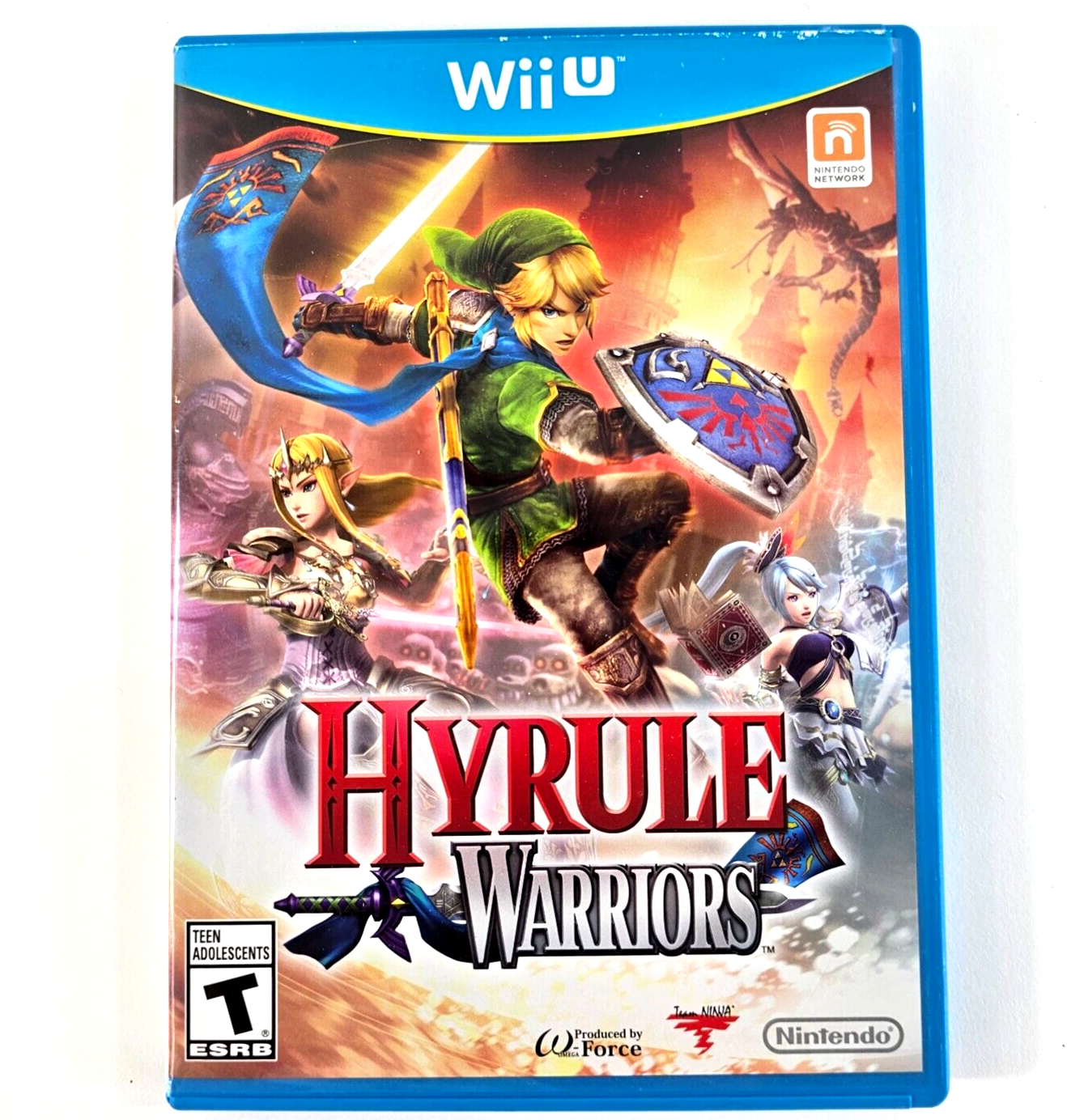 Hyrule Warriors (Nintendo Wii U, 2014) Game Case Manual - Tested and Working