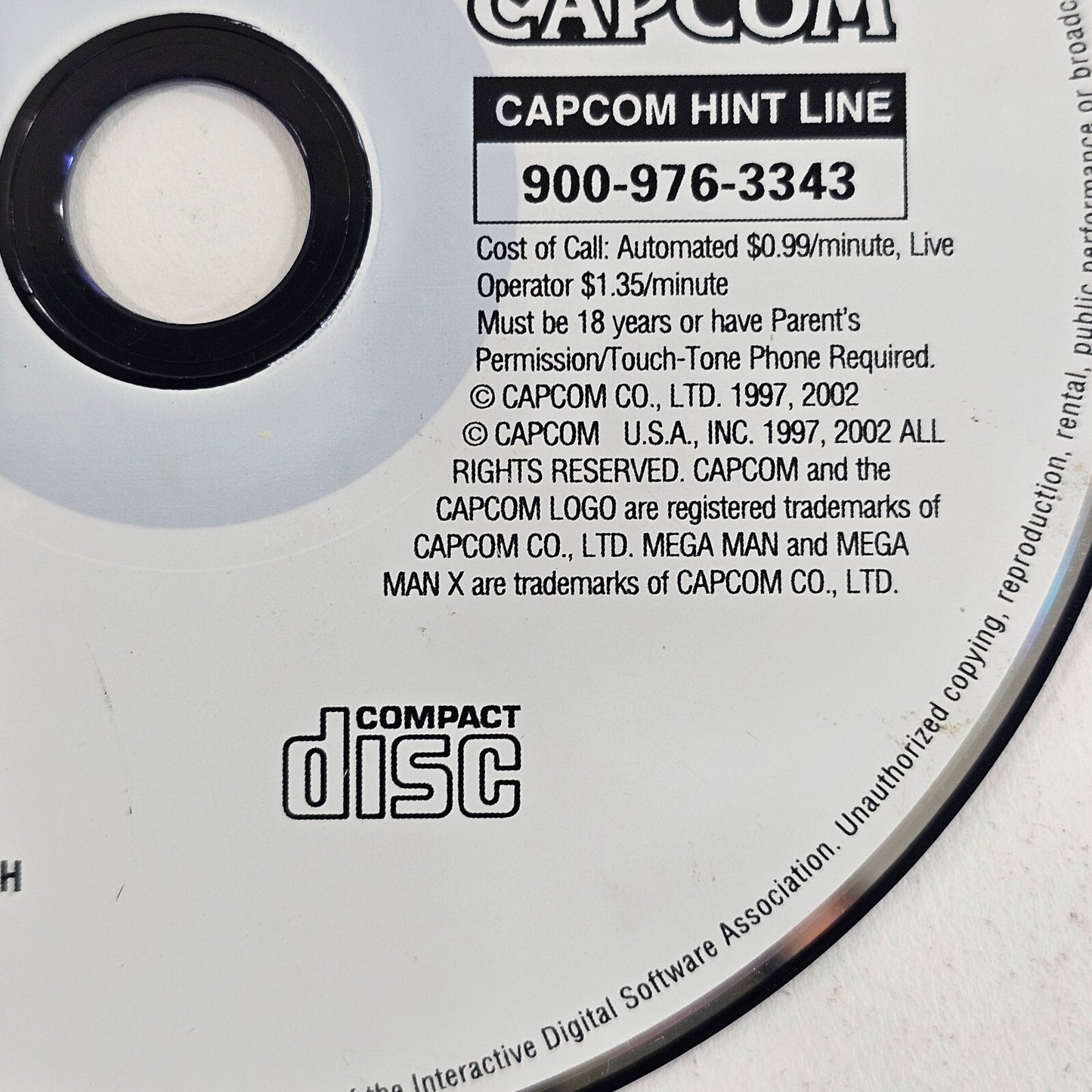 Mega Man X4 Greatest Hits (PlayStation 1, 1997) Game Disc - Tested and Working