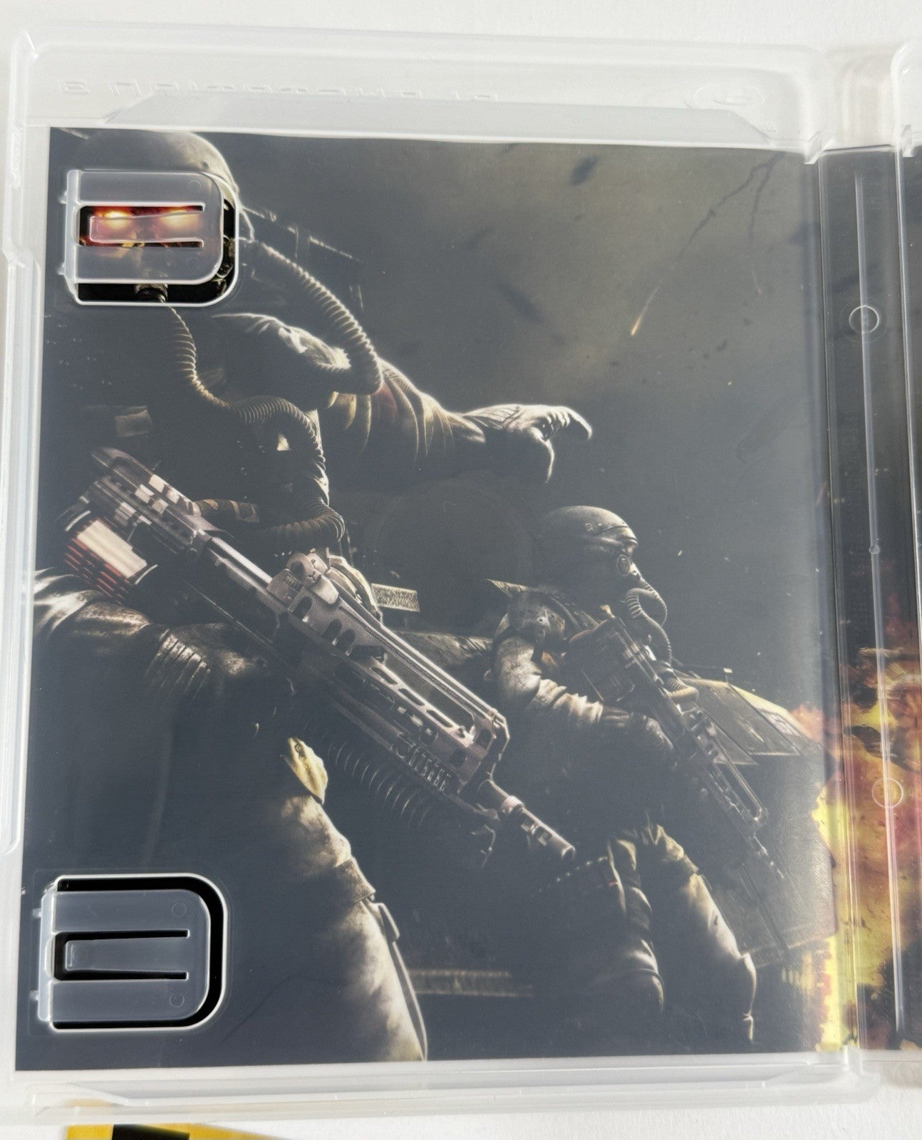Killzone 2 (Sony PlayStation 3, 2009) Game Case Manual Registration - Tested