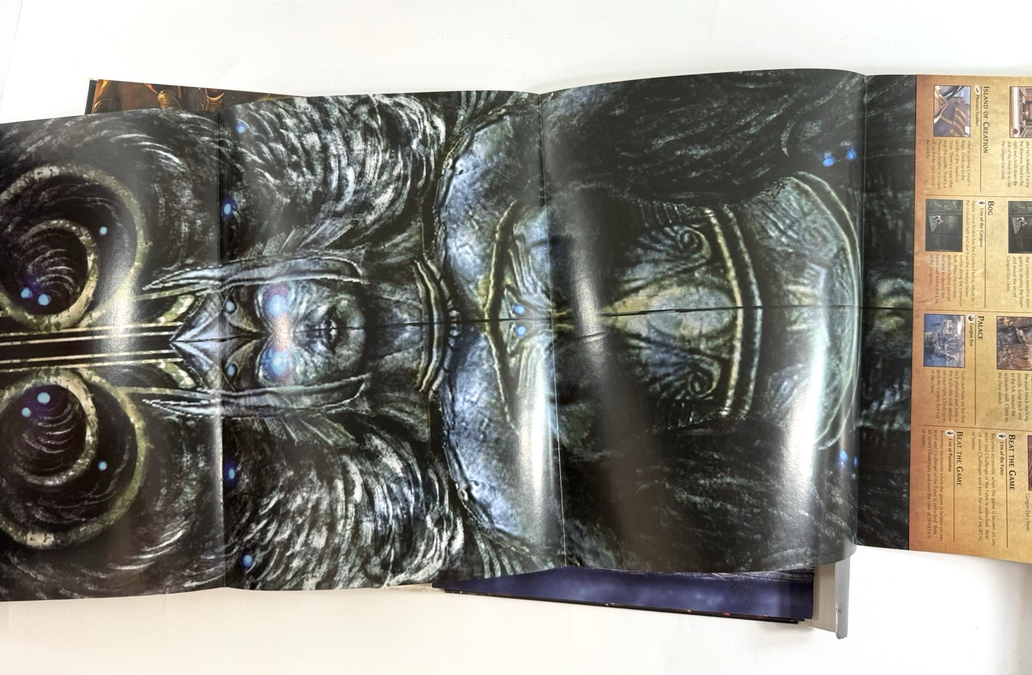 God of War II Limited Edition Strategy Guide, Art Book, Poster -2007, BradyGames