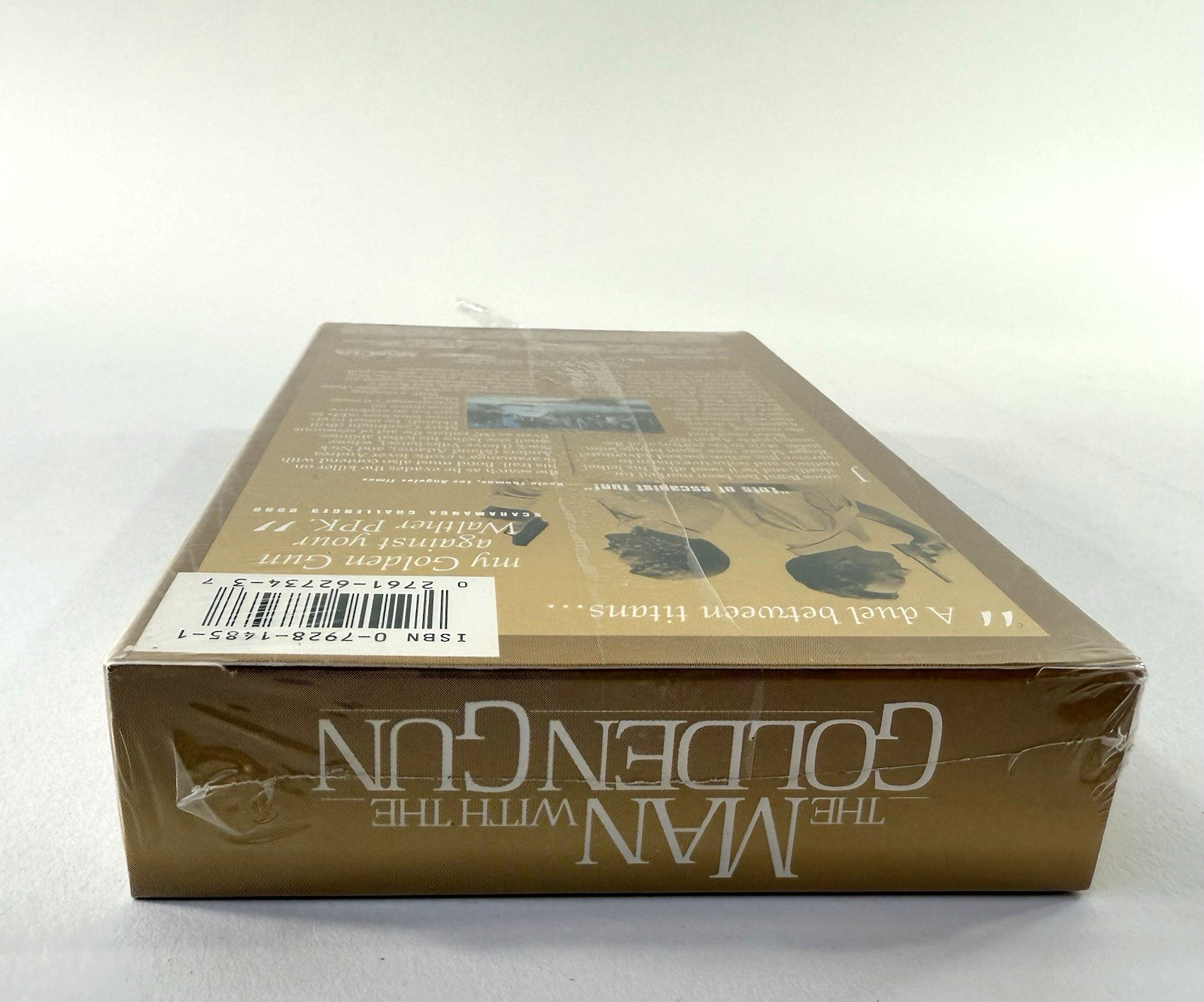 The Man with the Golden Gun (VHS, 1996) New, Factory Sealed Roger Moore Film