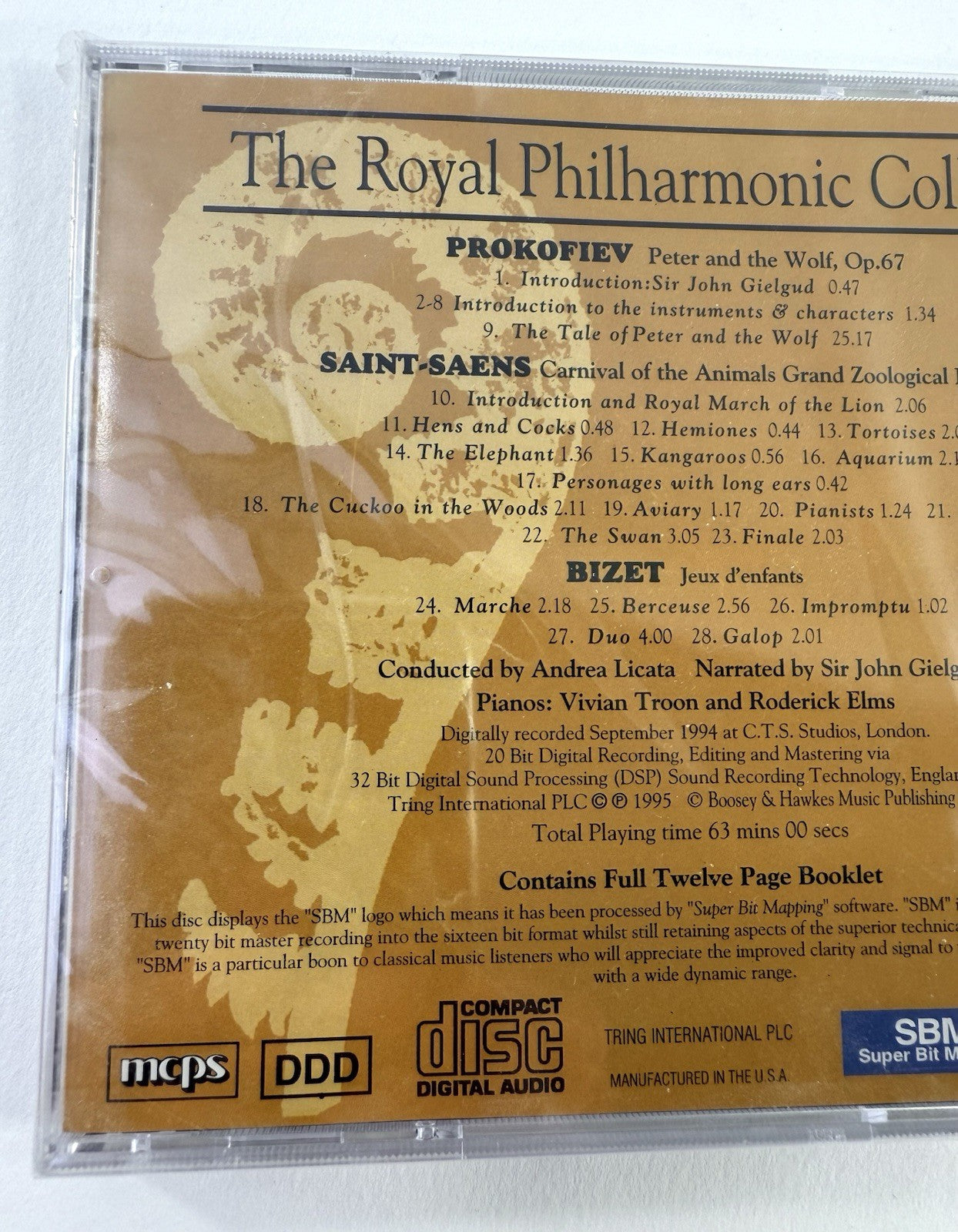 The Royal Philharmonic Collection: Peter & the Wolf/Bizet (CD Remaster, '95) New