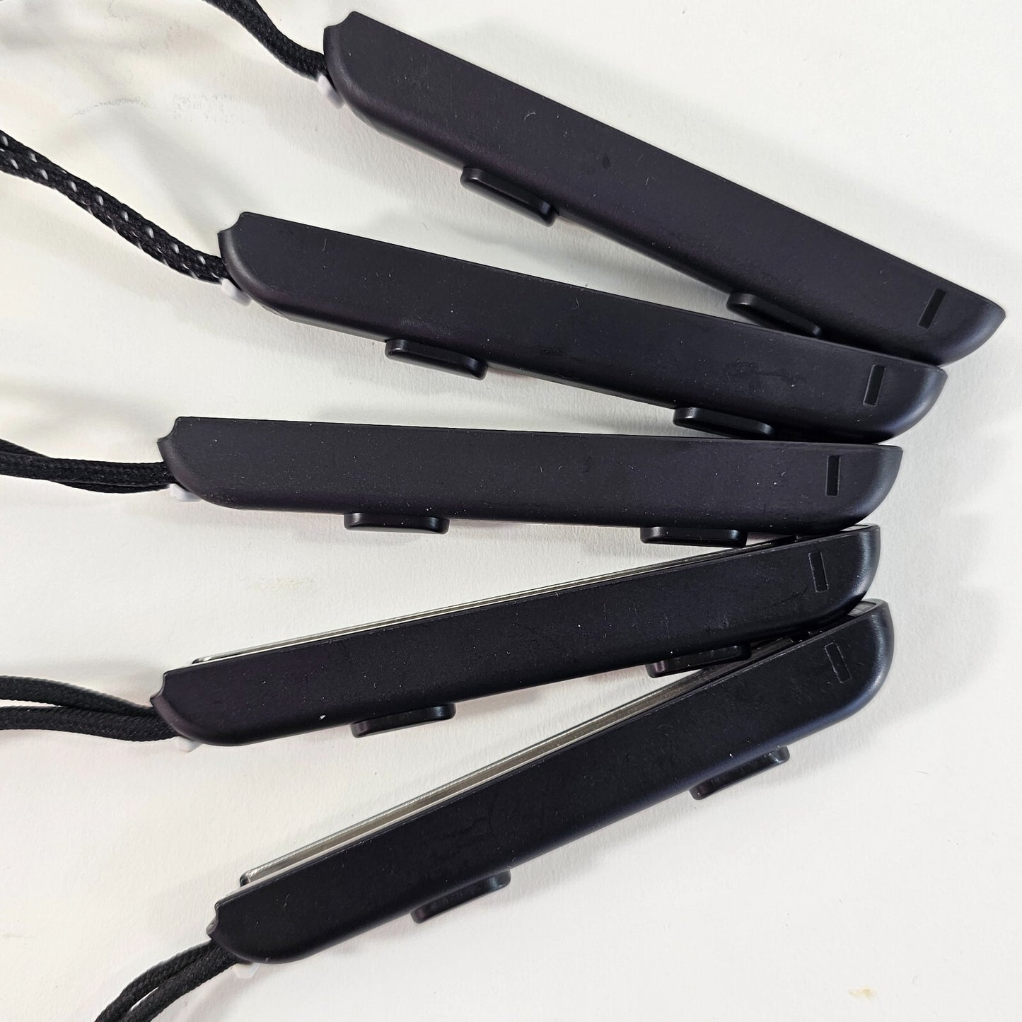 Nintendo Switch Joy Con Remote Black Wrist Straps HAC-014 (Set of 6)