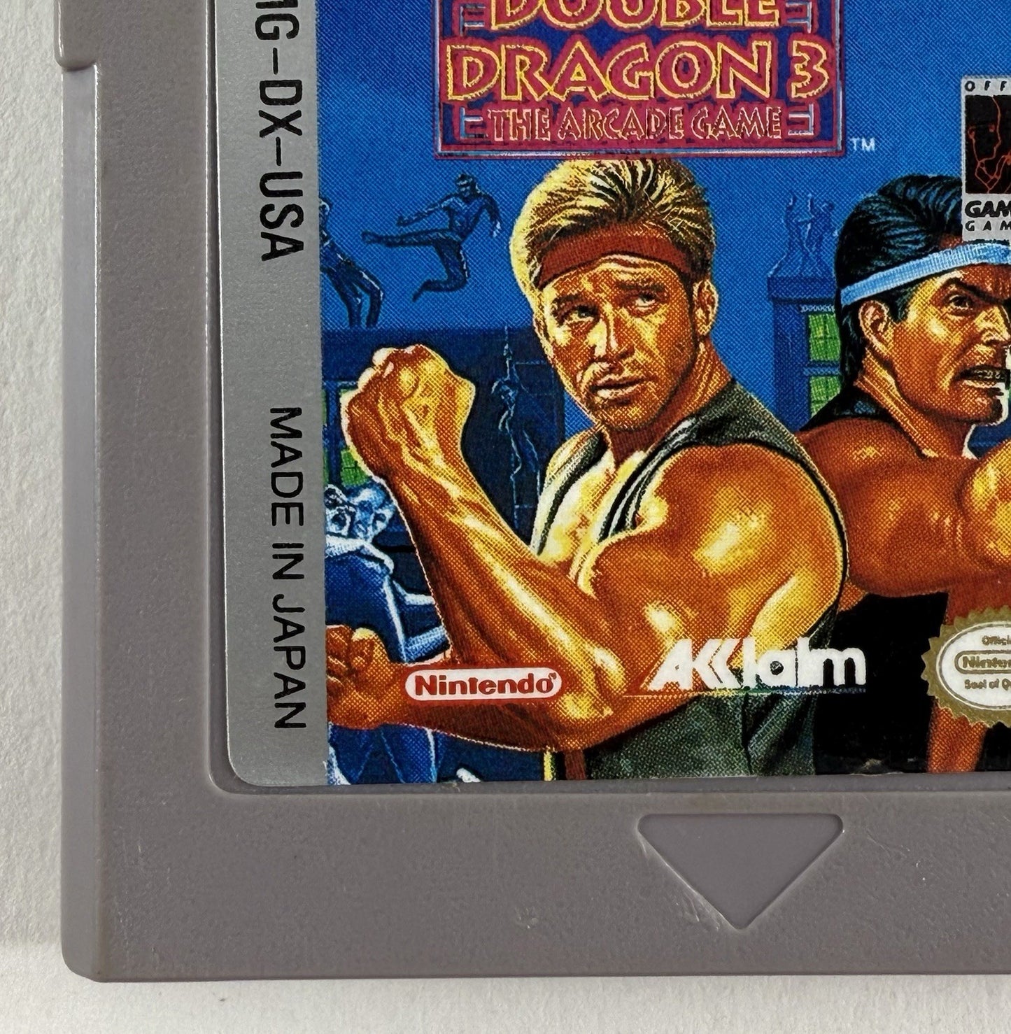 Double Dragon III: The Arcade Game (Nintendo Game Boy, 1993) Game Cartridge