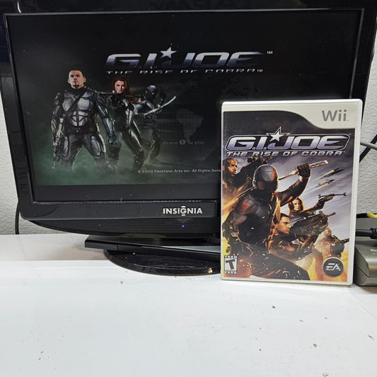 G.I. Joe: The Rise of Cobra (Nintendo Wii, 2009) Game Case Manual Insert -Tested