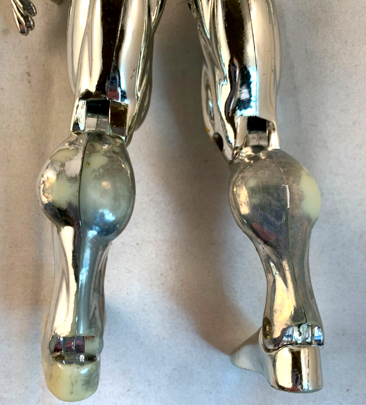 ToyBiz 1994 Fantastic Four Silver Surfer Loose 10" Chrome Finish Action Figure