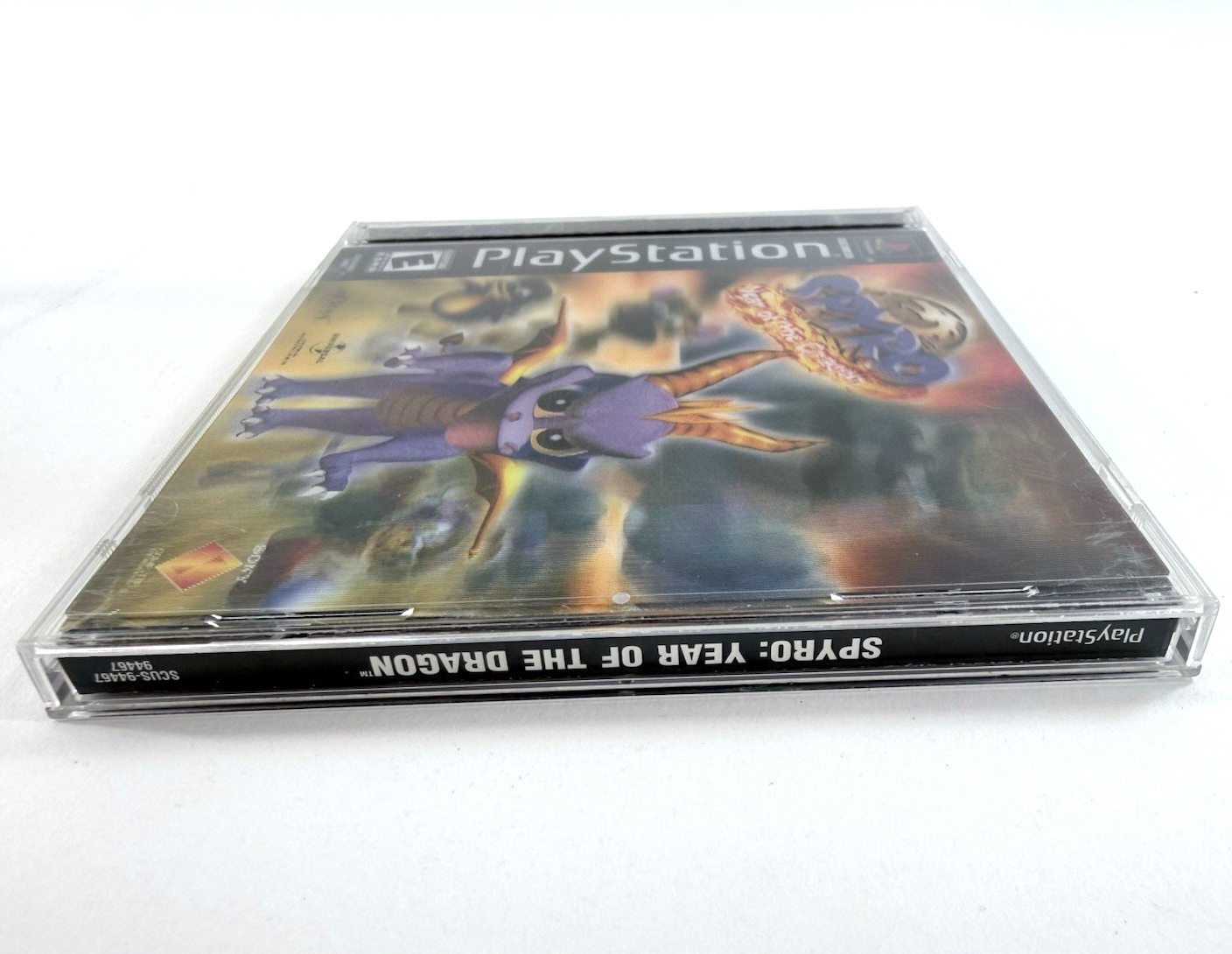 Spyro: Year of the Dragon (PlayStation, 2000) Game Case Manual Limited 3D Insert