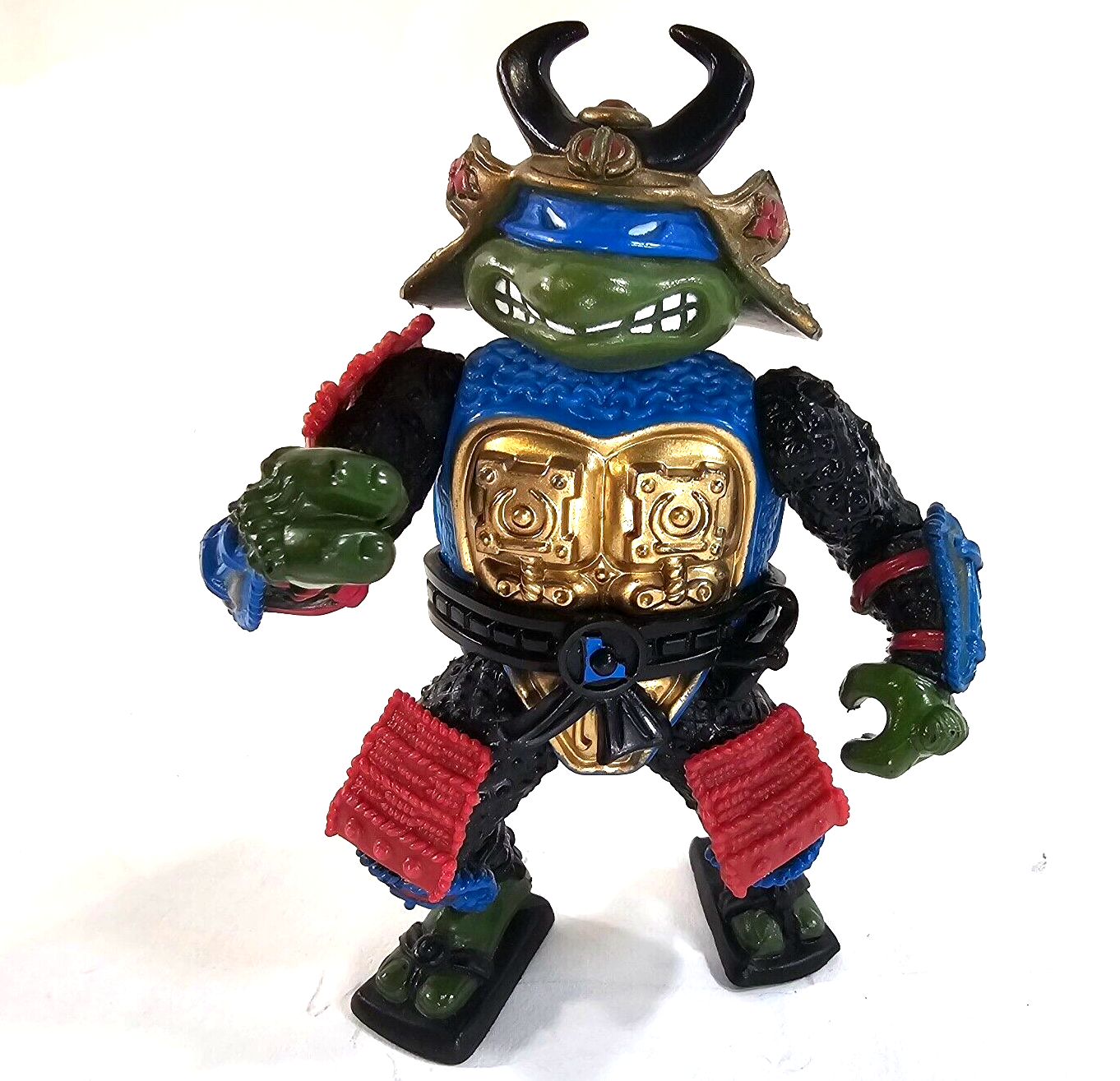 Playmates 1990 Leo The Sewer Samurai Teenage Mutant Ninja Turtles Action Figure