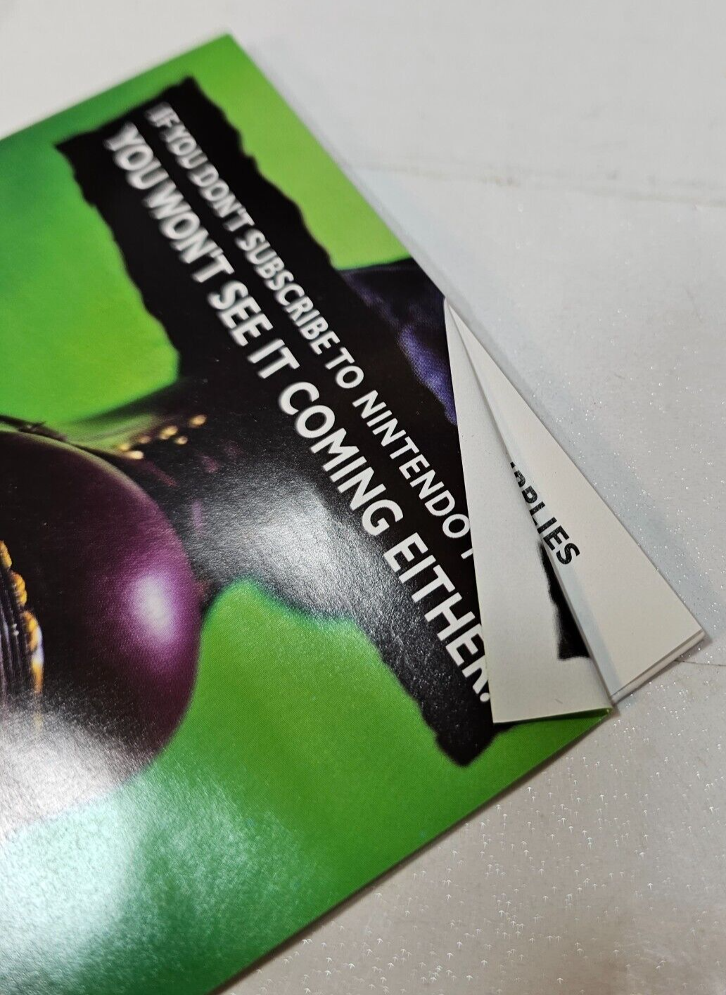 World Bowling (Nintendo Game Boy, 1990) Game Box Manual Poster Inserts - Tested