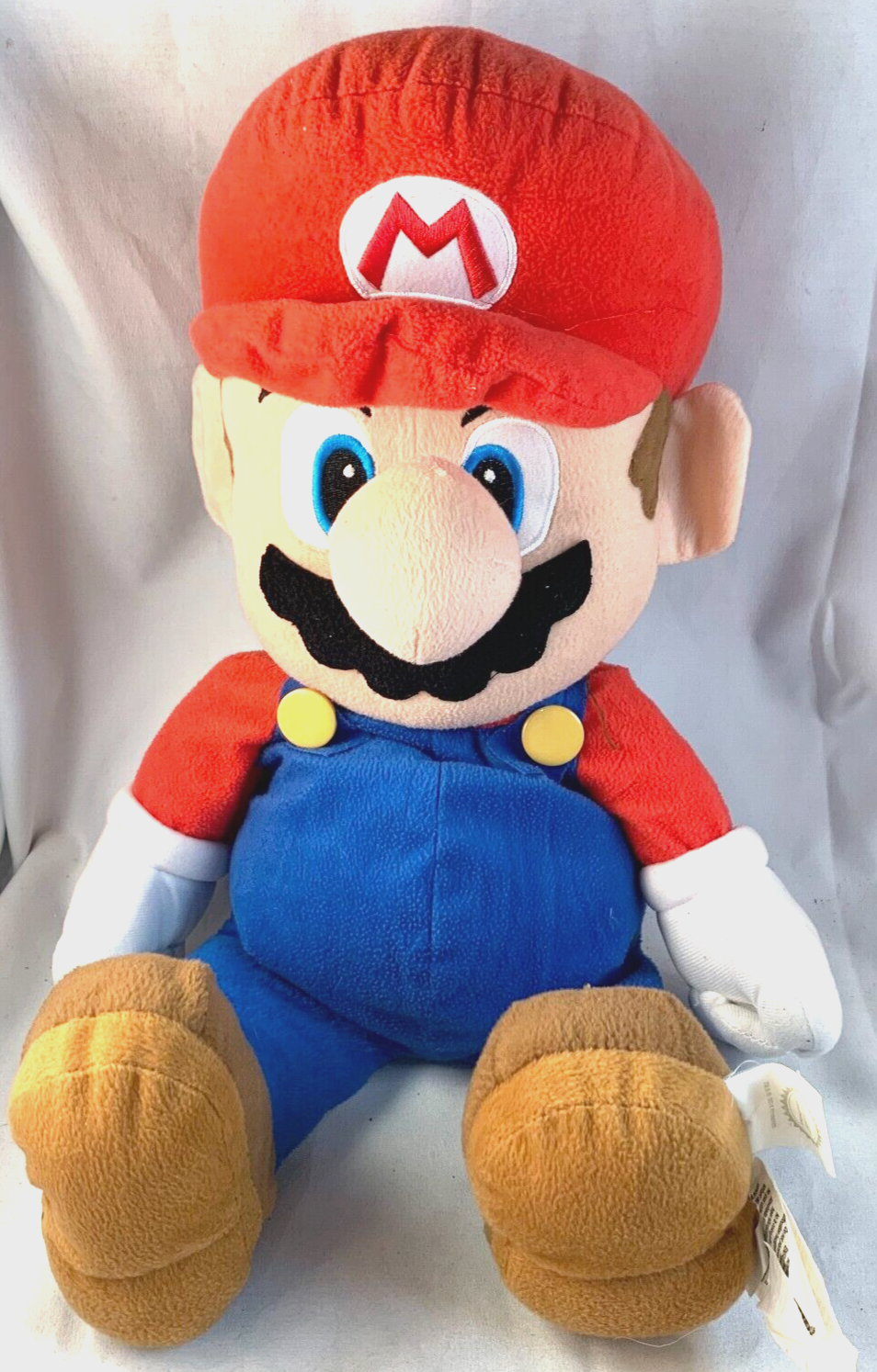 Super Mario Bros 22" Jumbo Mario Nintendo Plush with Back Storage