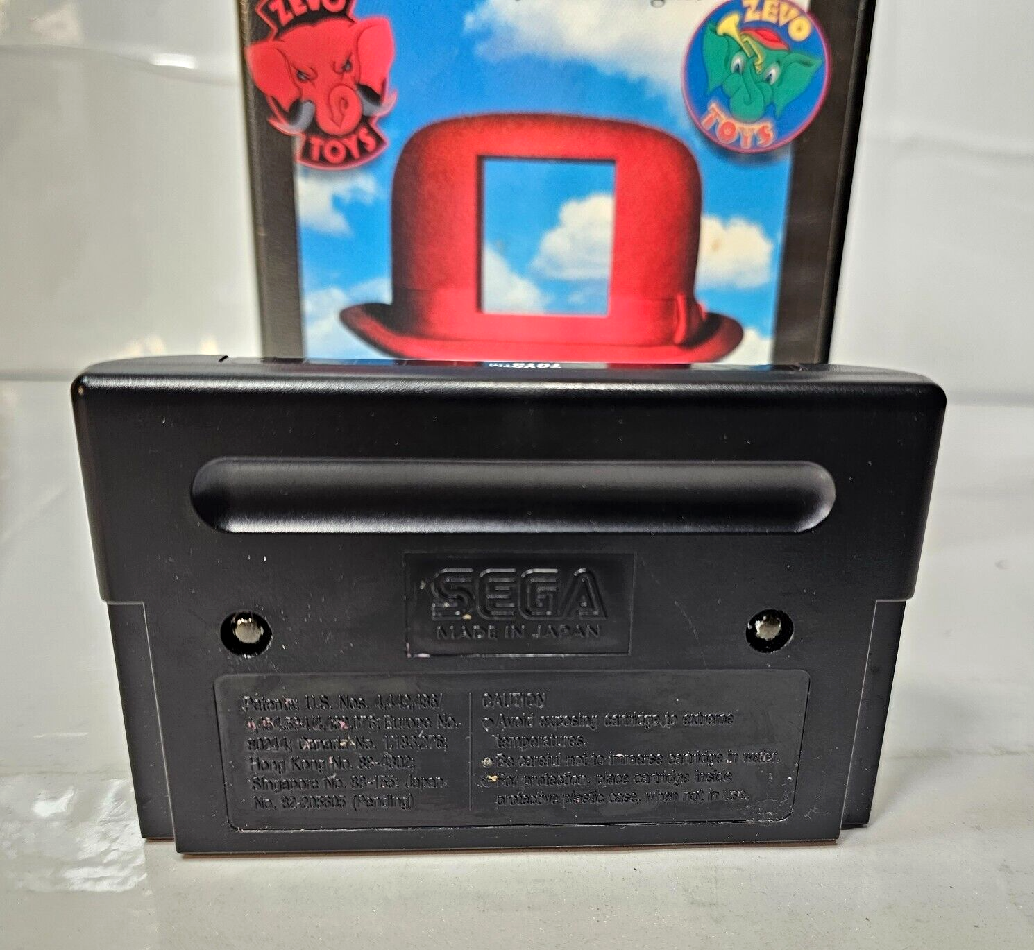 Toys: Let the Toy Wars Begin! (Sega Genesis, 1992) Game and Case