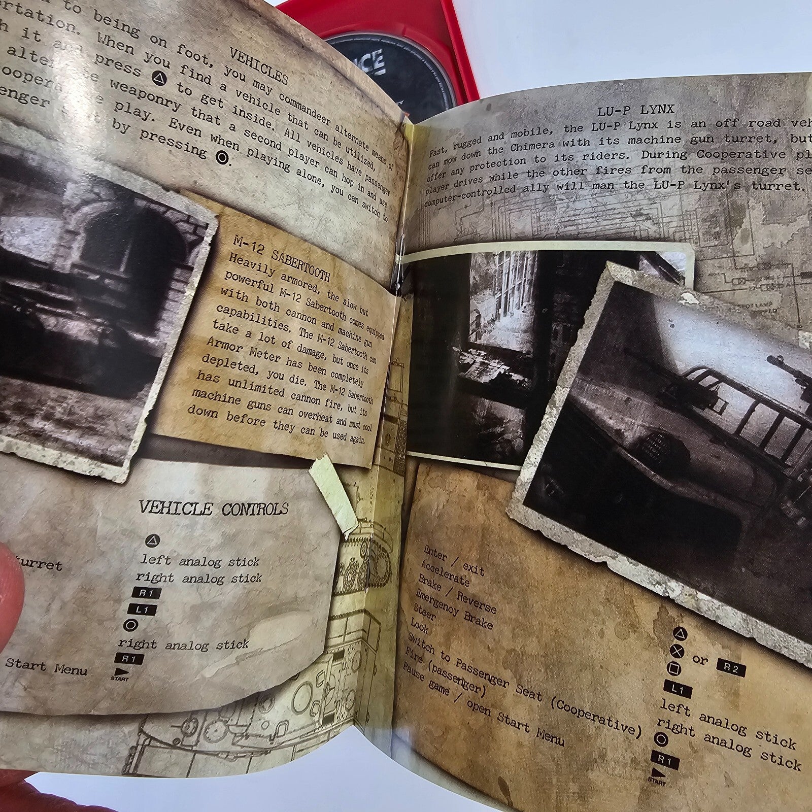 Resistance: Fall of Man (PlayStation 3, 2006) Game Case Manual Insert - Tested