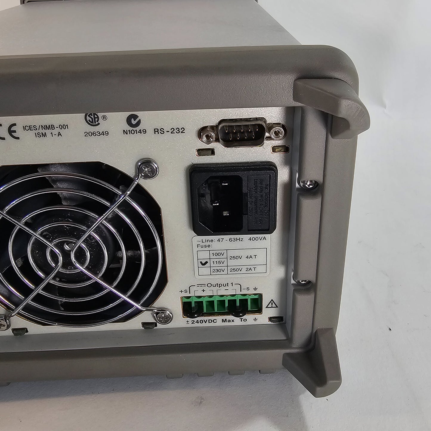 Agilent E3648A Dual Output DC Power Supply 0-8V,5A/0-20V,2.5A - Tested - 4355