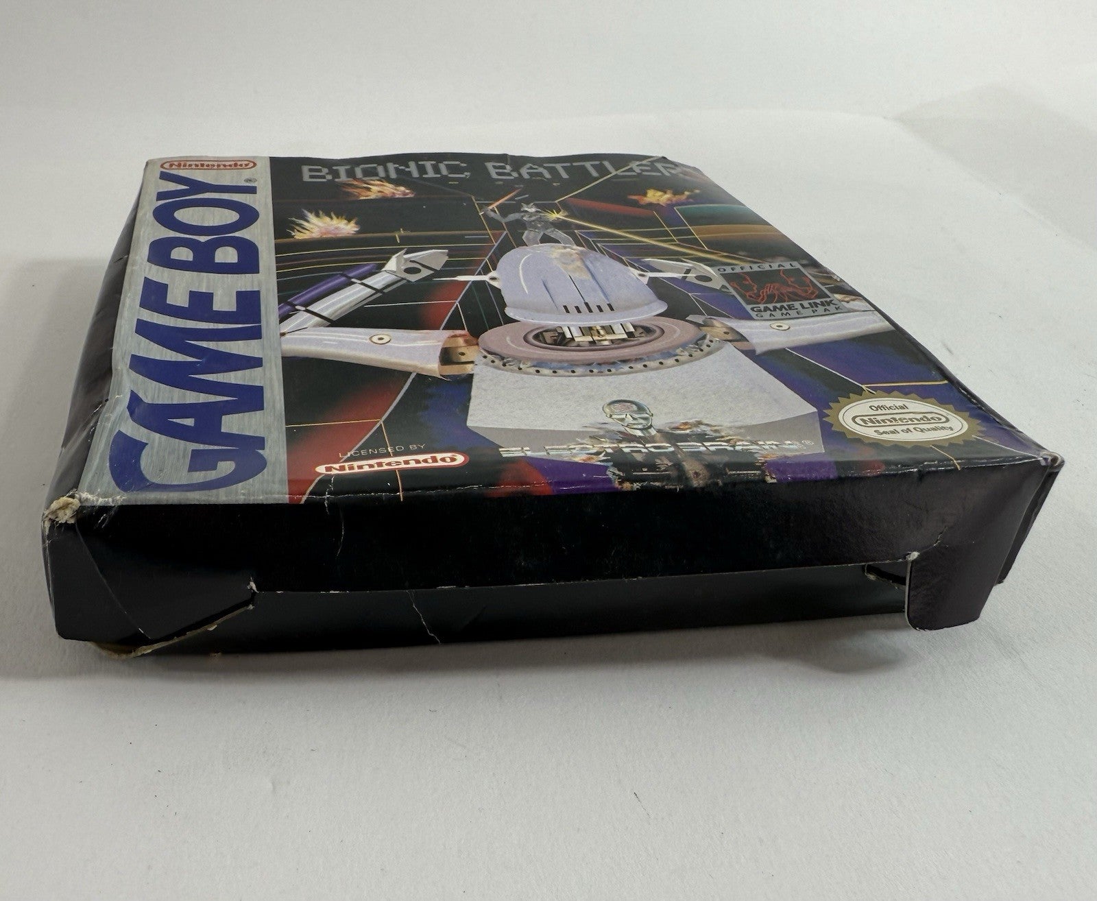 Bionic Battler (Nintendo GameBoy, 1992) Game Box Manual Registration Inserts