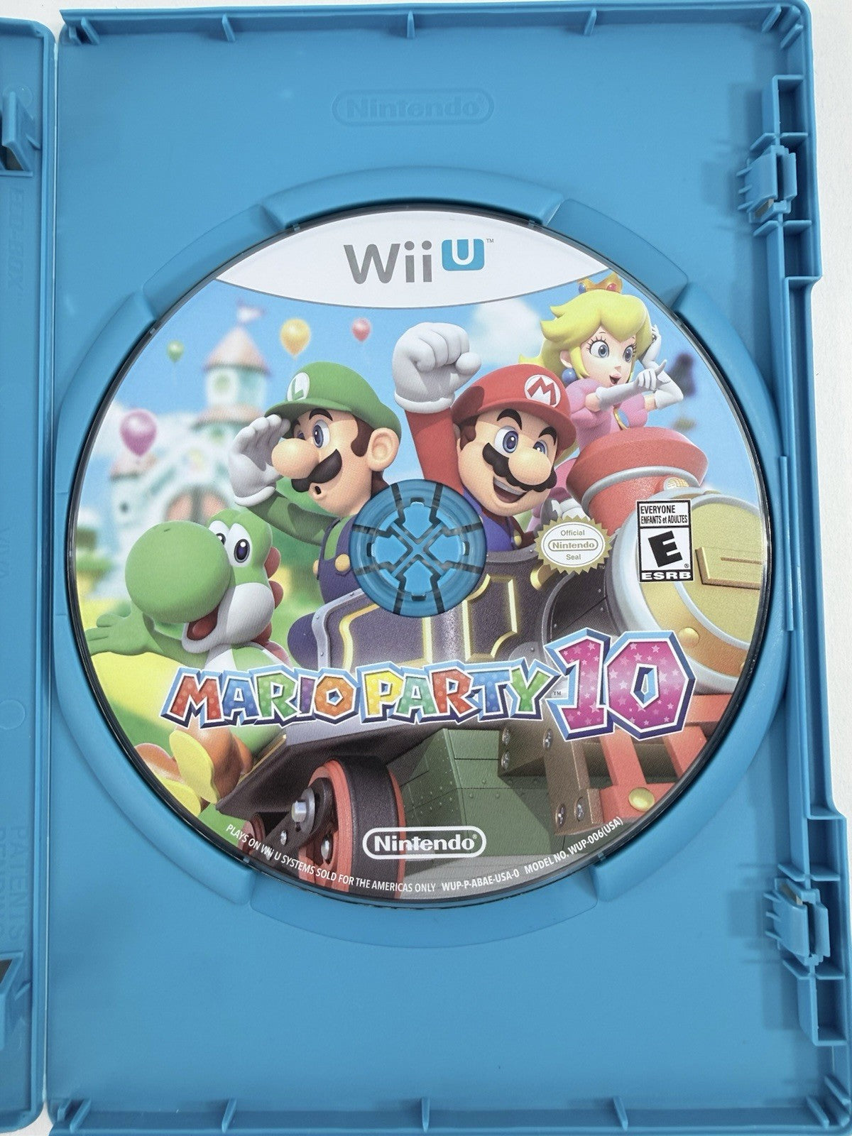 Mario Party 10 (Nintendo Wii U, 2015) Game Case Manual - Tested and Working