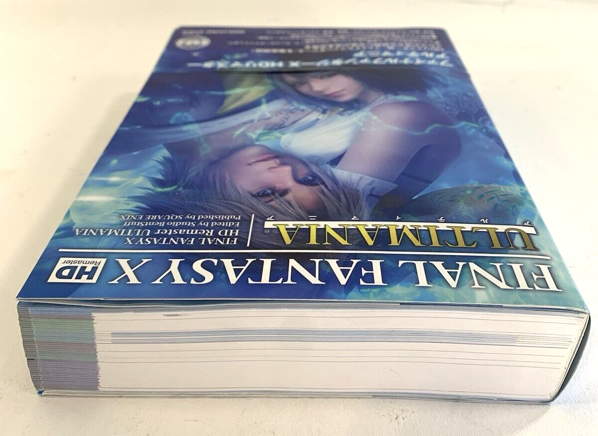 Final Fantasy X HD Remaster Ultimania Guide Book (Paperback) with Cover