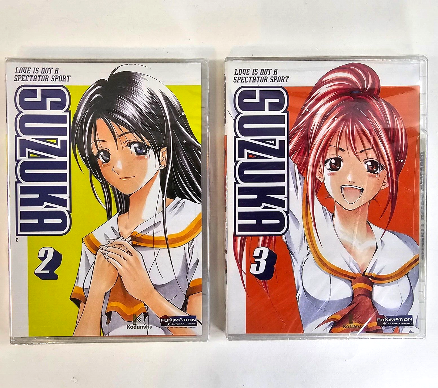 Suzuka - Vol. 2 and Vol. 3 (DVD, 2007) New, Factory Sealed