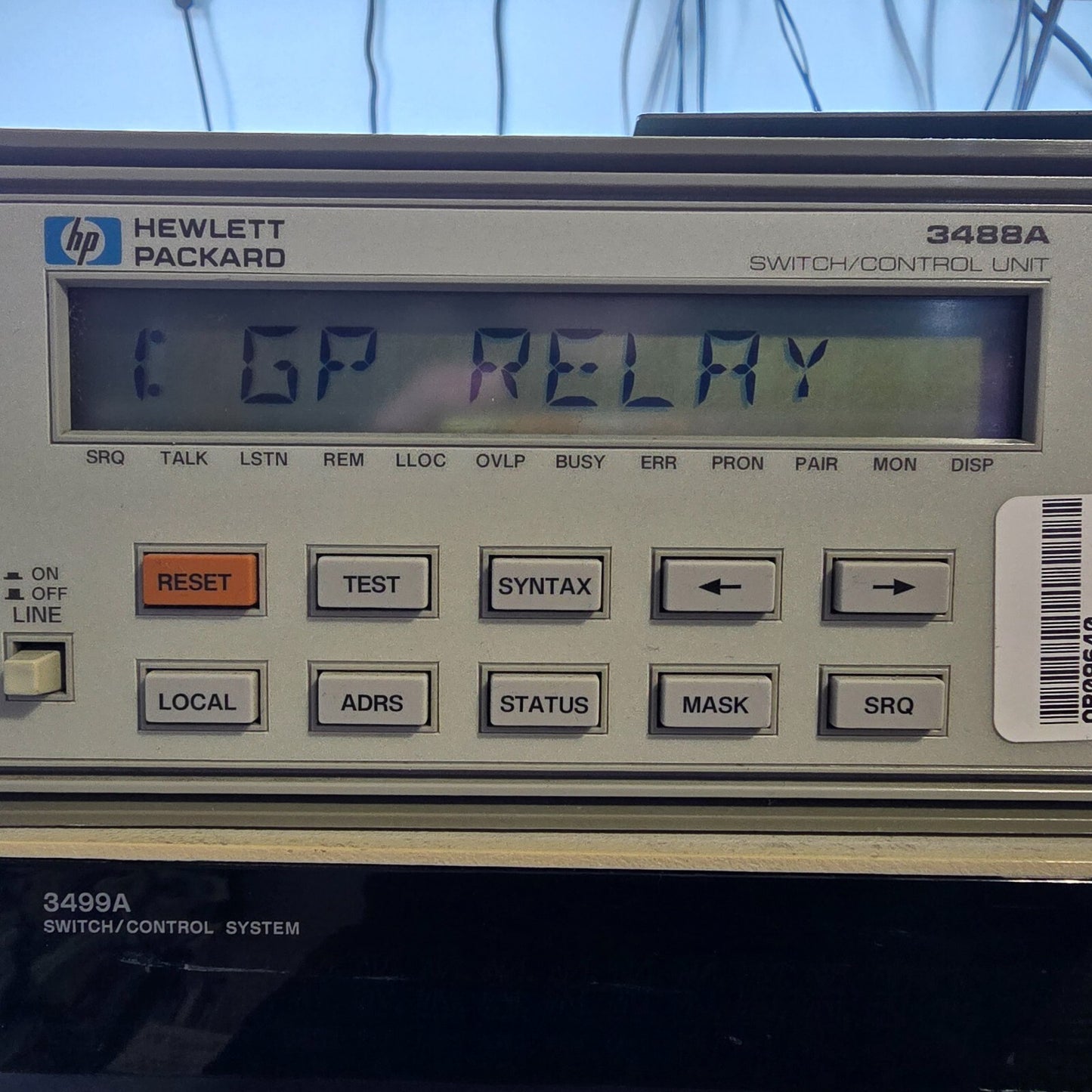 HP Agilent 44471A General Purpose Relay Module - Tested and Working (1308)