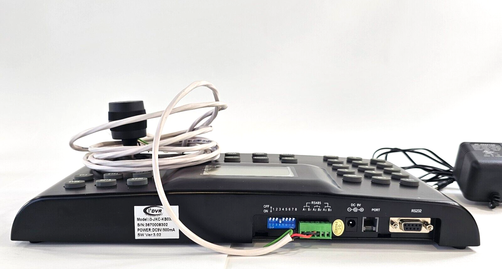 i3 DVR International i3-JKC-KB03M Surveillance Joystick Keyboard in Box - Tested