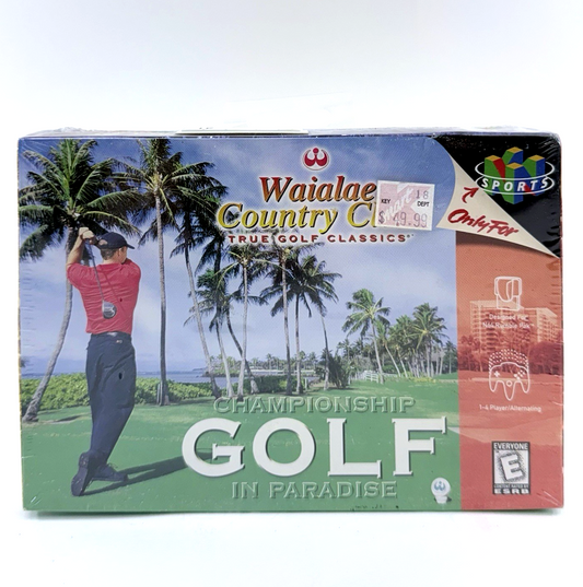 True Golf Classics: Waialae Country Club (Nintendo 64, 1998) Sealed - Some Wear