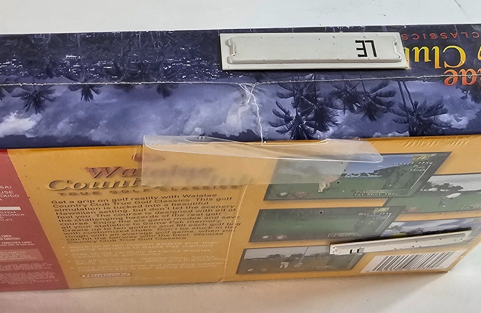 True Golf Classics: Waialae Country Club Nintendo 64, 1998 New READ DESCRIPTION