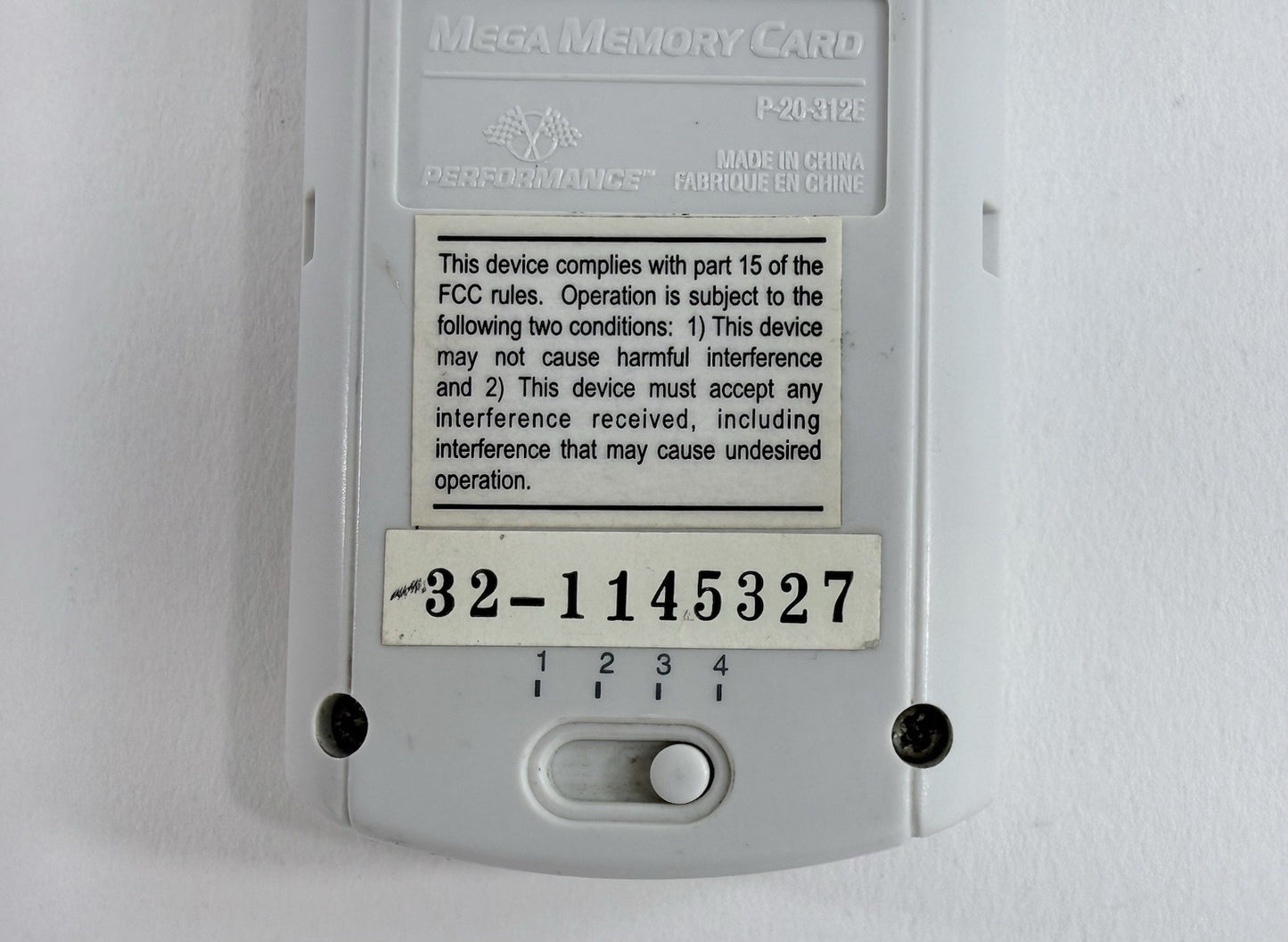 Performance Mega Memory Card for Sega Dreamcast - Tested and Working