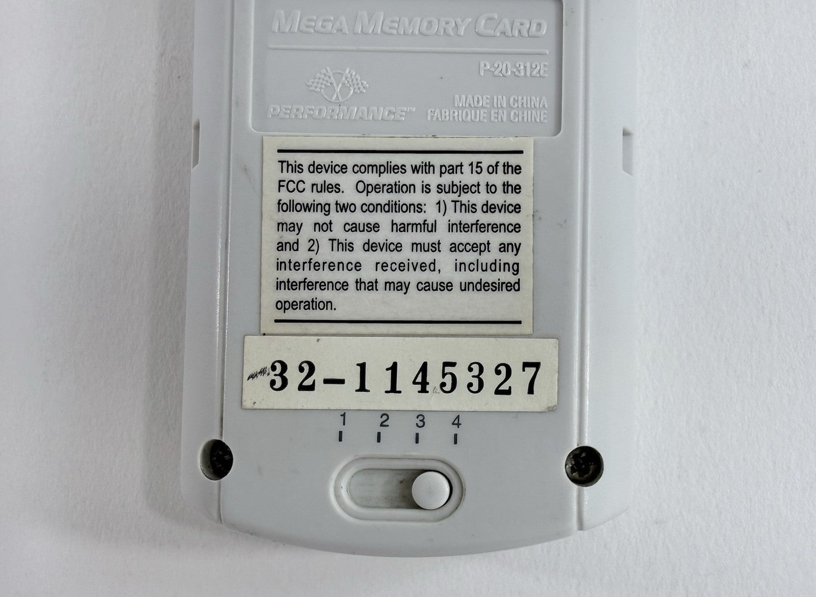 Performance Mega Memory Card for Sega Dreamcast - Tested and Working