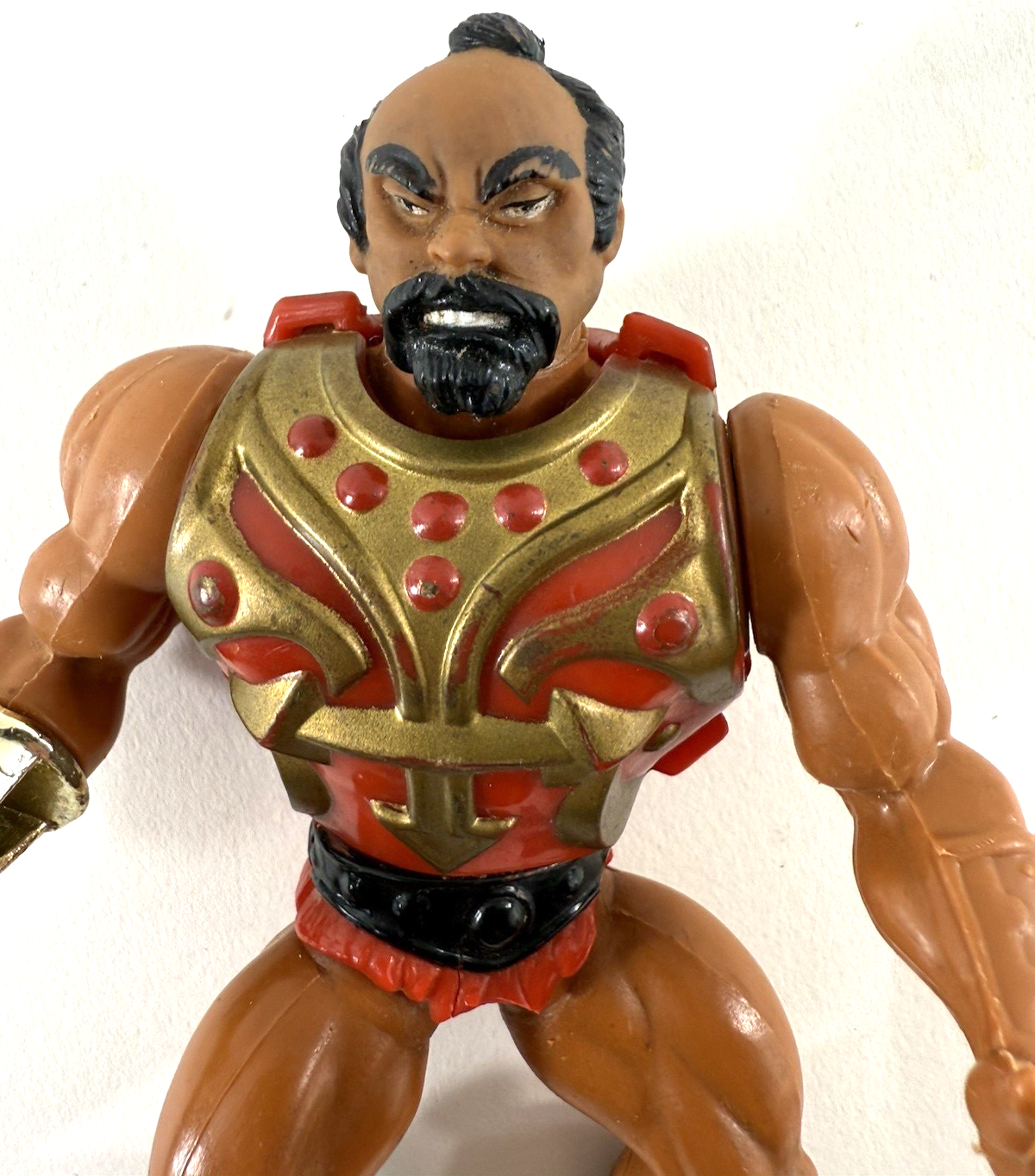 Mattel 1983 He-Man: Masters Of The Universe 5” Jitsu Action Figure w/Armor- Read