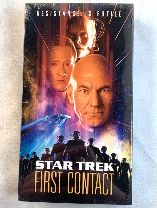 Star Trek: First Contact (VHS, 1997) New, Factory Sealed