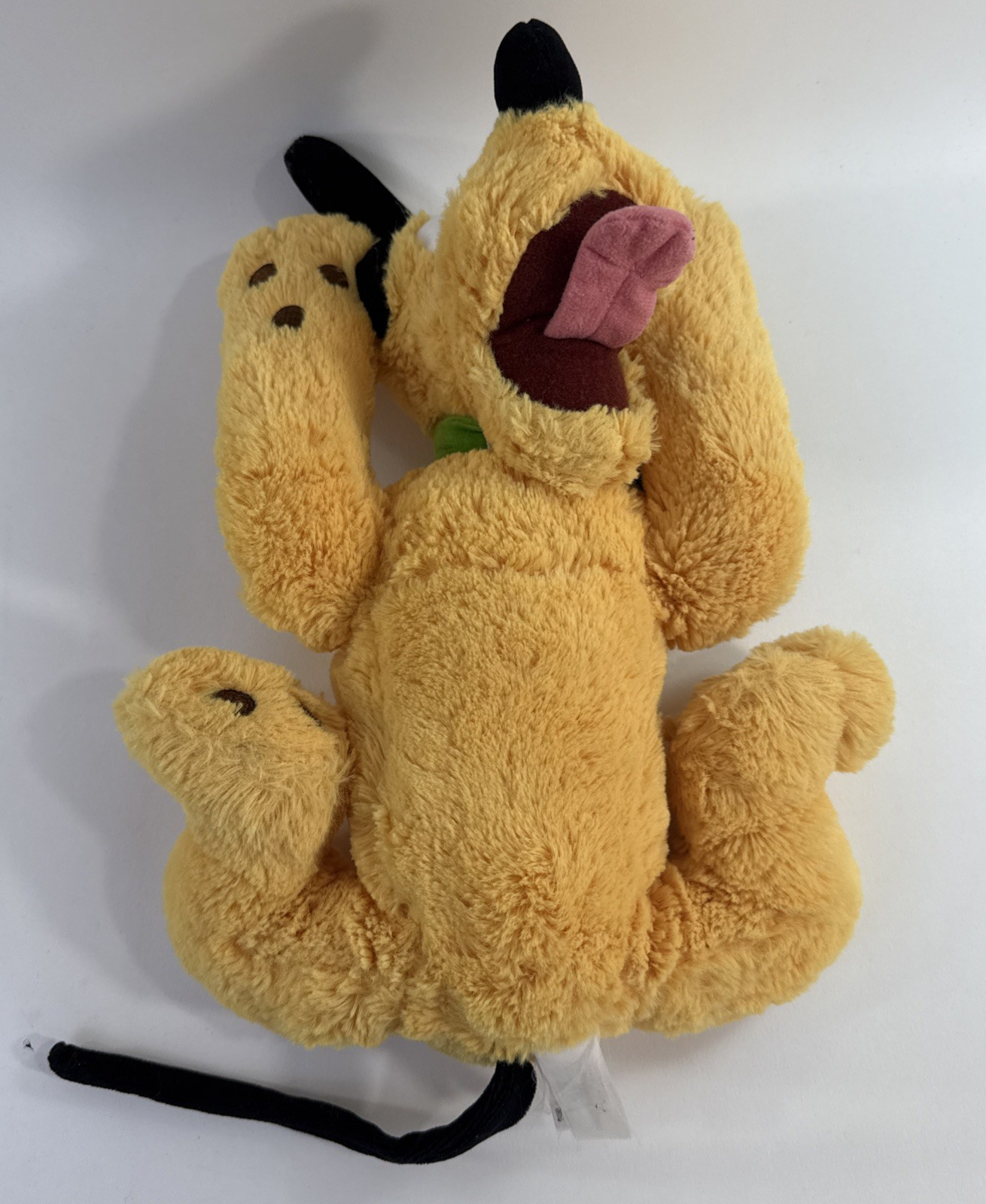 Disney Parks 20" Pluto Plush Laying Down Tongue Out