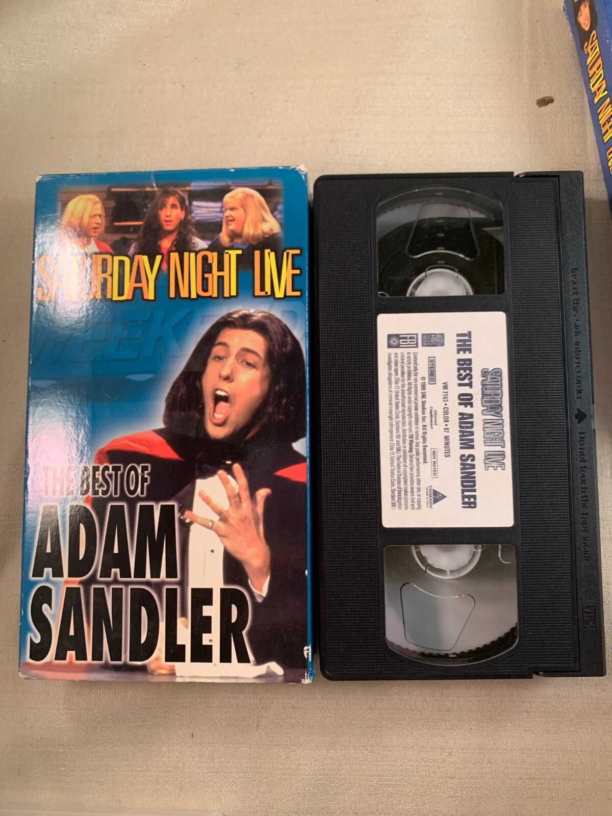 Saturday Night Live - 25/Mike Myers/Adam Sandler/Mr. Bill bundle(4 VHS)