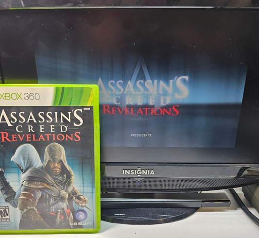 Assassin's Creed: Revelations (Xbox 360, 2011) Game Case Manual - Tested
