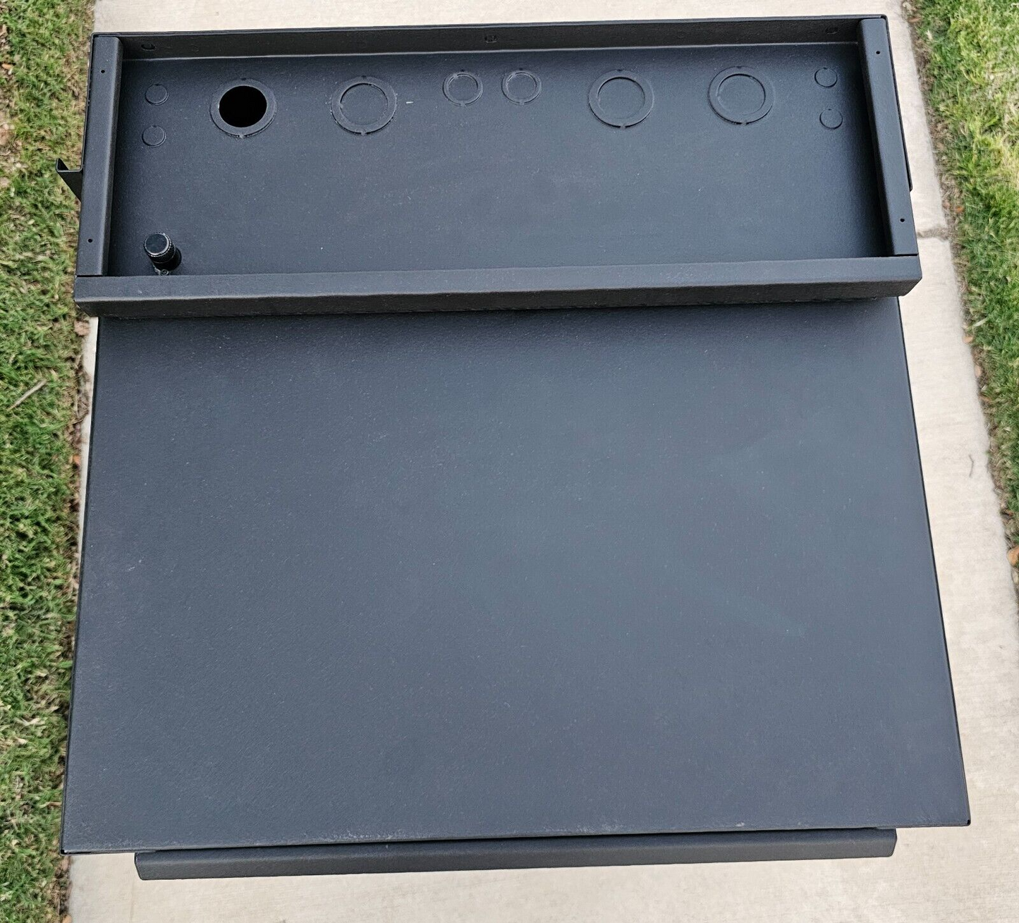 Stage Front Presentation Systems Custom Mounted Audio/Video Cabinet - Read