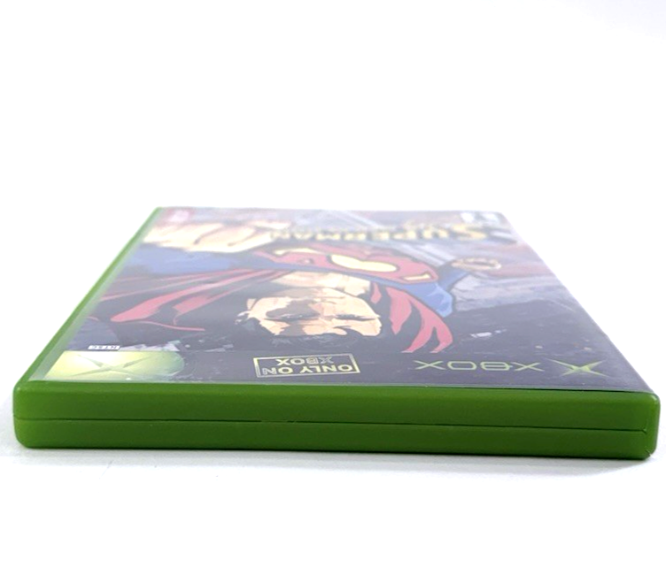 Superman: The Man of Steel (Xbox, 2002) Game Case Manual Insert - Tested