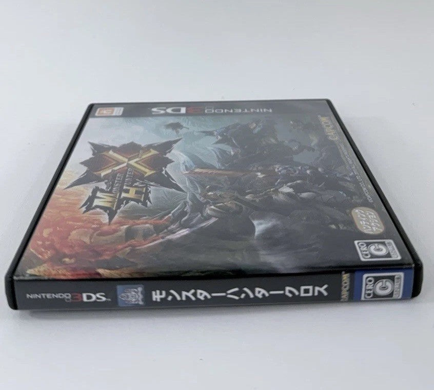 Monster Hunter X Cross (Nintendo 3DS,  2015) NTSC-J Game Case Manual Inserts