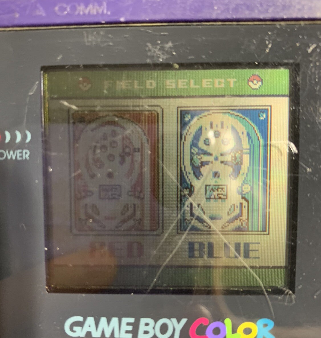 Pokémon Pinball (Gameboy Color, 1999) No Battery Cover - Tested