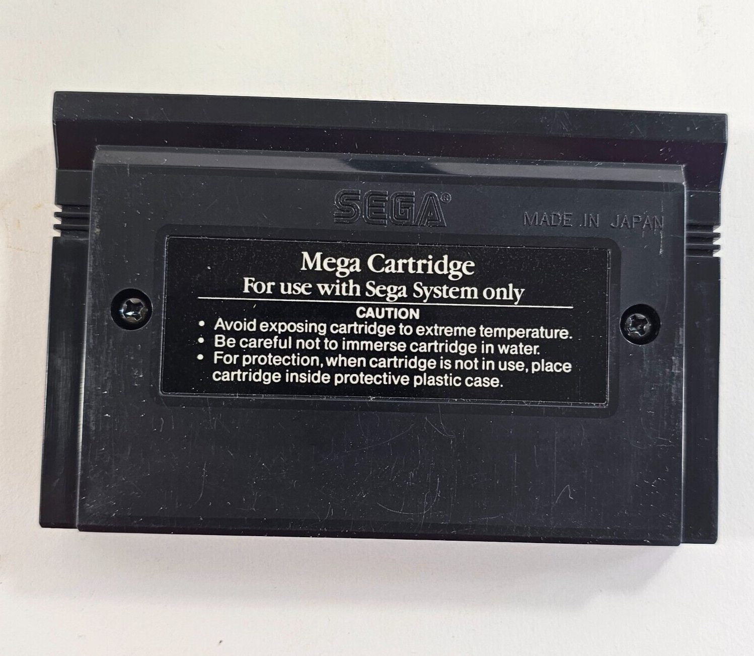 Parlour Games (Sega Master System, 1988) Game Case Manual - Tested and Working