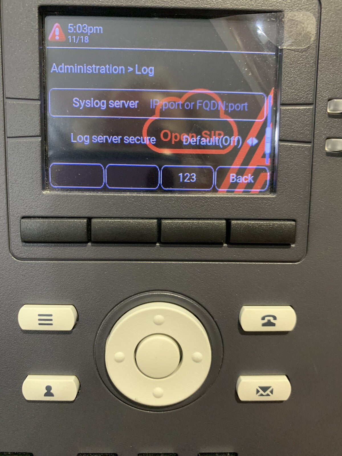 Avaya J139 VoIP 4-Line Business Phone 700513917 - Tested and Factory Reset